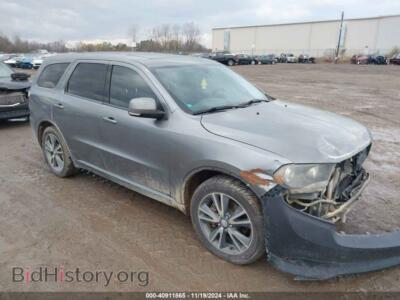 2013 Dodge DURANGO R/T, серый — VIN 1C4SDHCT5DC559047, IAAI
