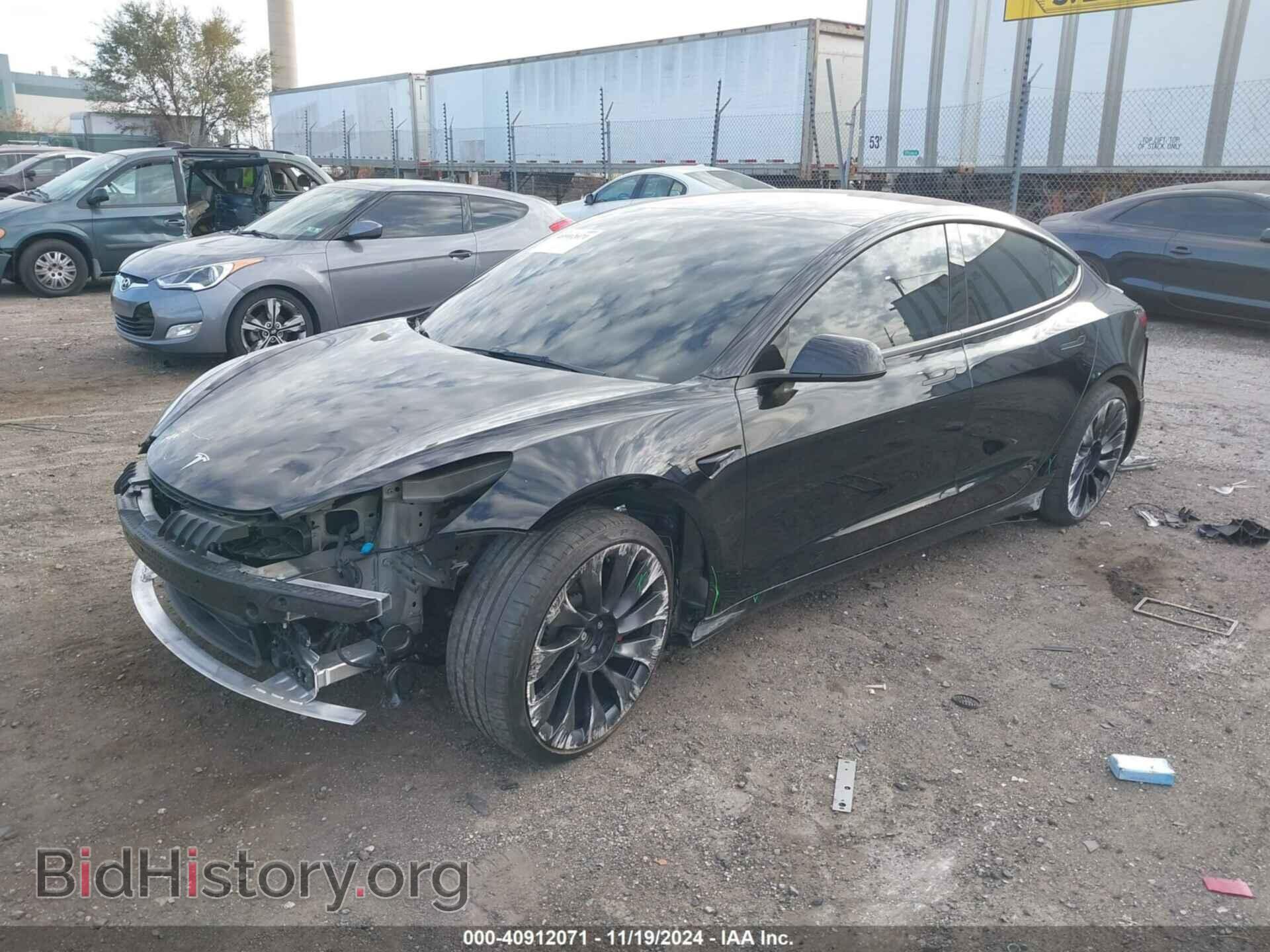 2023 TESLA MODEL 3 - VIN: 5YJ3E1EC2PF506531 - Фото 2