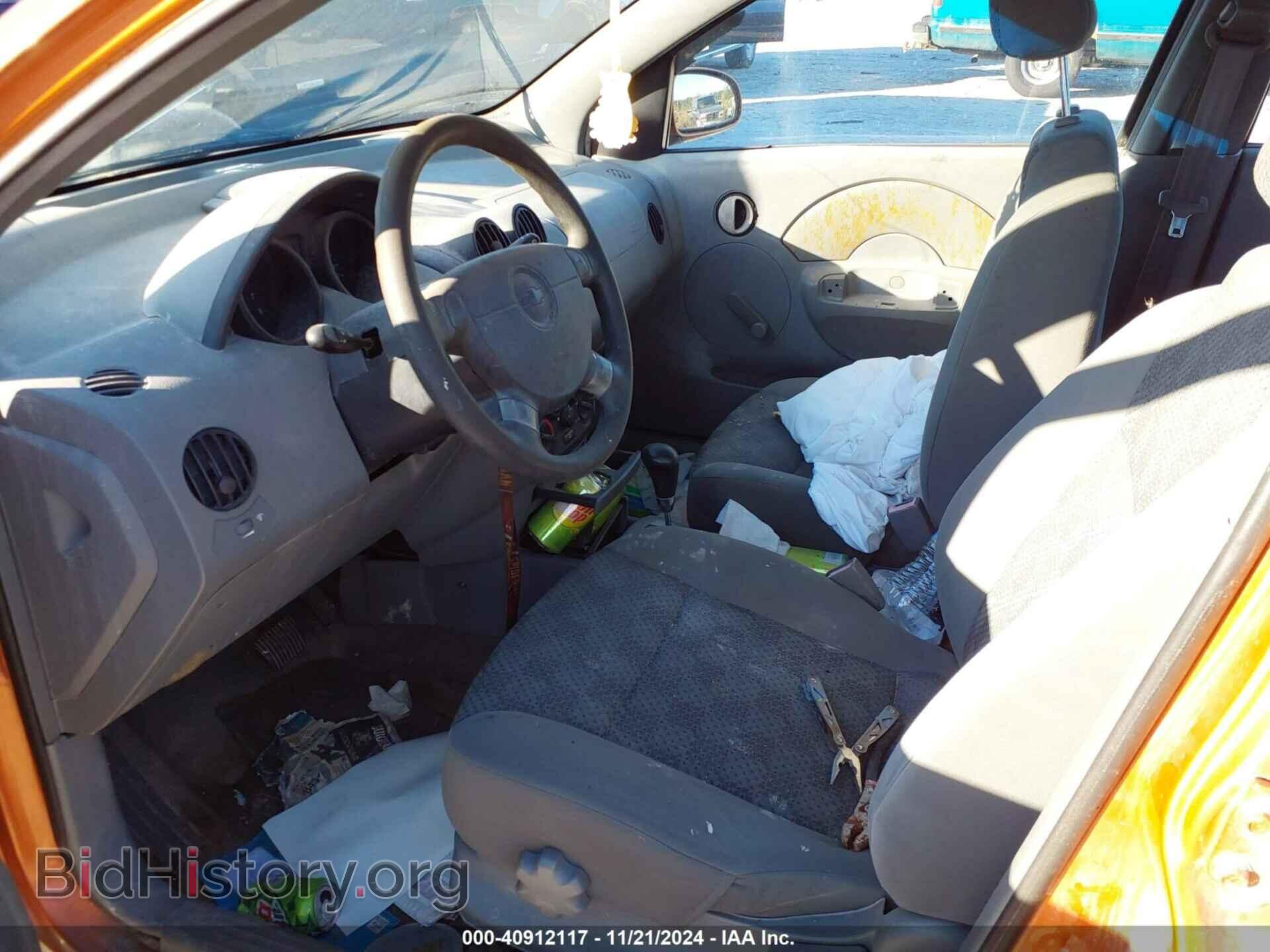 2005 CHEVROLET AVEO - VIN: KL1TD62655B427361 - Фото 5