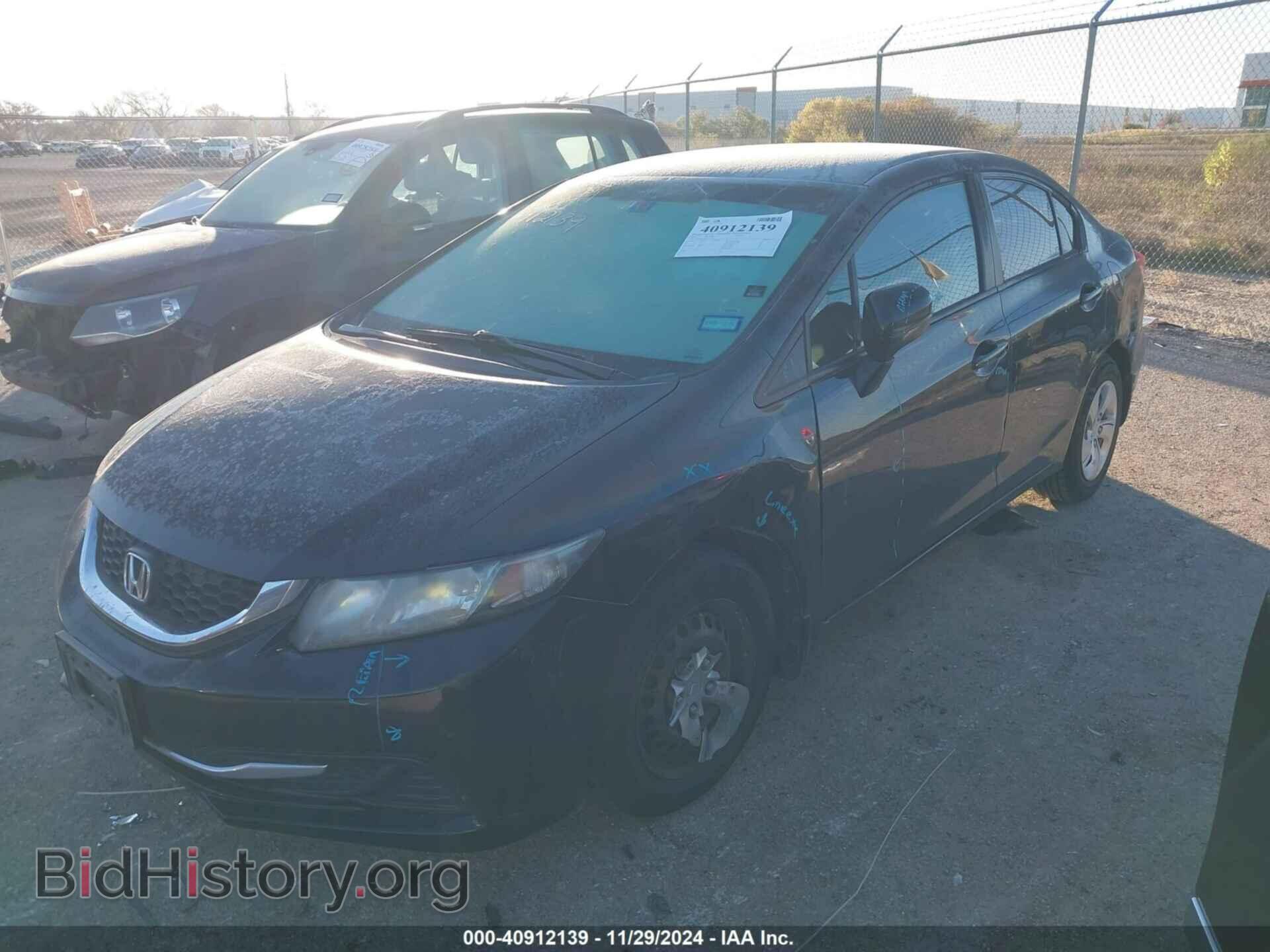 2014 HONDA CIVIC - VIN: 19XFB2F56EE219143 - Фото 2
