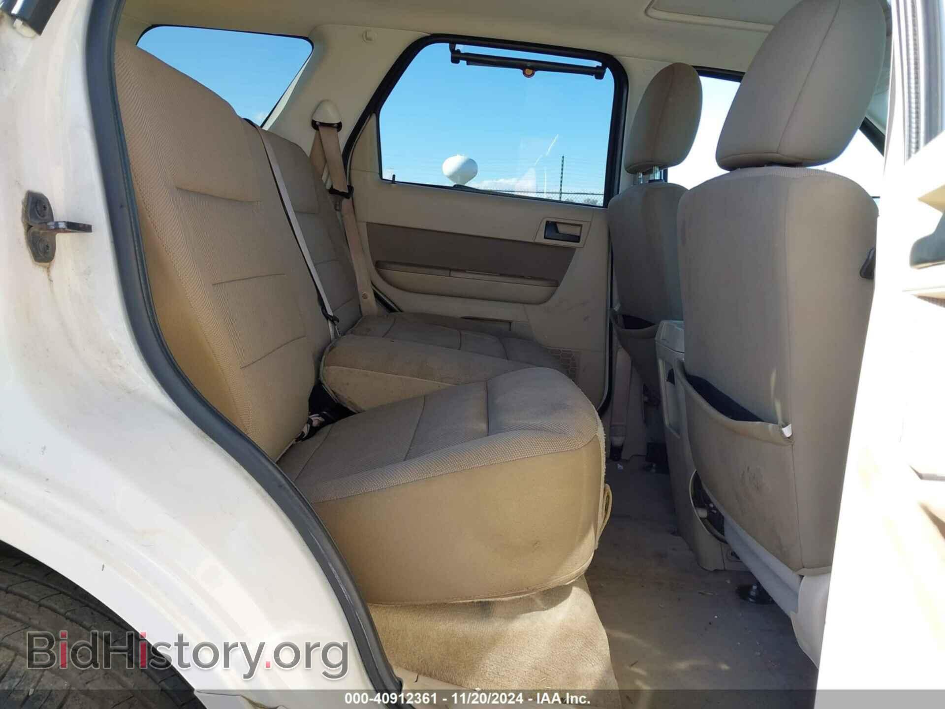 2009 FORD ESCAPE - VIN: 1FMCU03709KC68098 - Фото 8