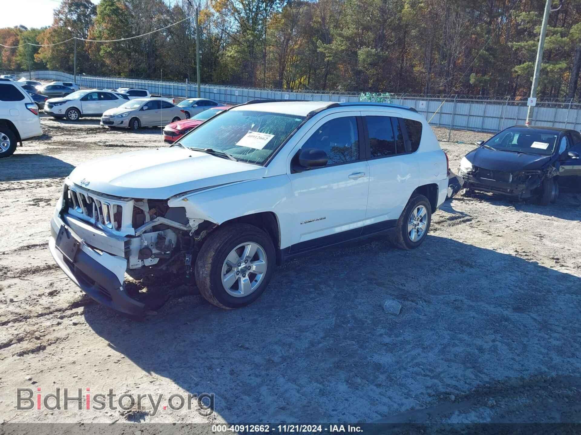 2014 JEEP COMPASS - VIN: 1C4NJCBA4ED743075 - Фото 2