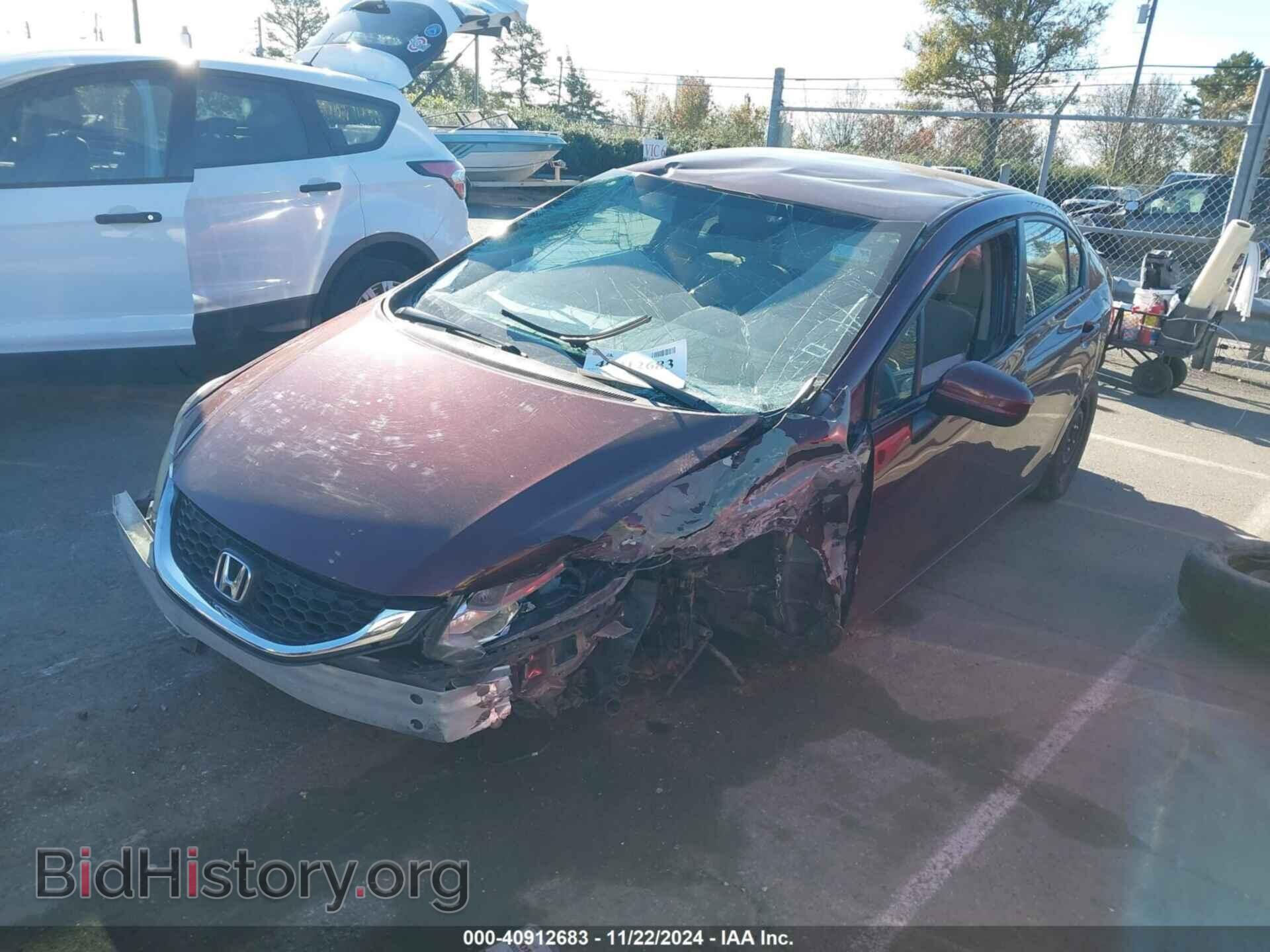 2015 HONDA CIVIC - VIN: 19XFB2F59FE058594 - Фото 2