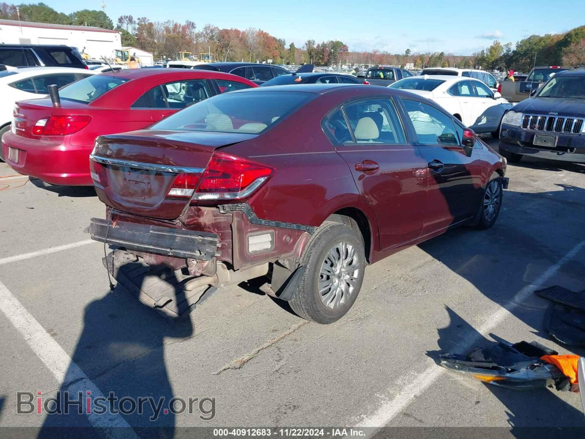 2015 HONDA CIVIC - VIN: 19XFB2F59FE058594 - Фото 4