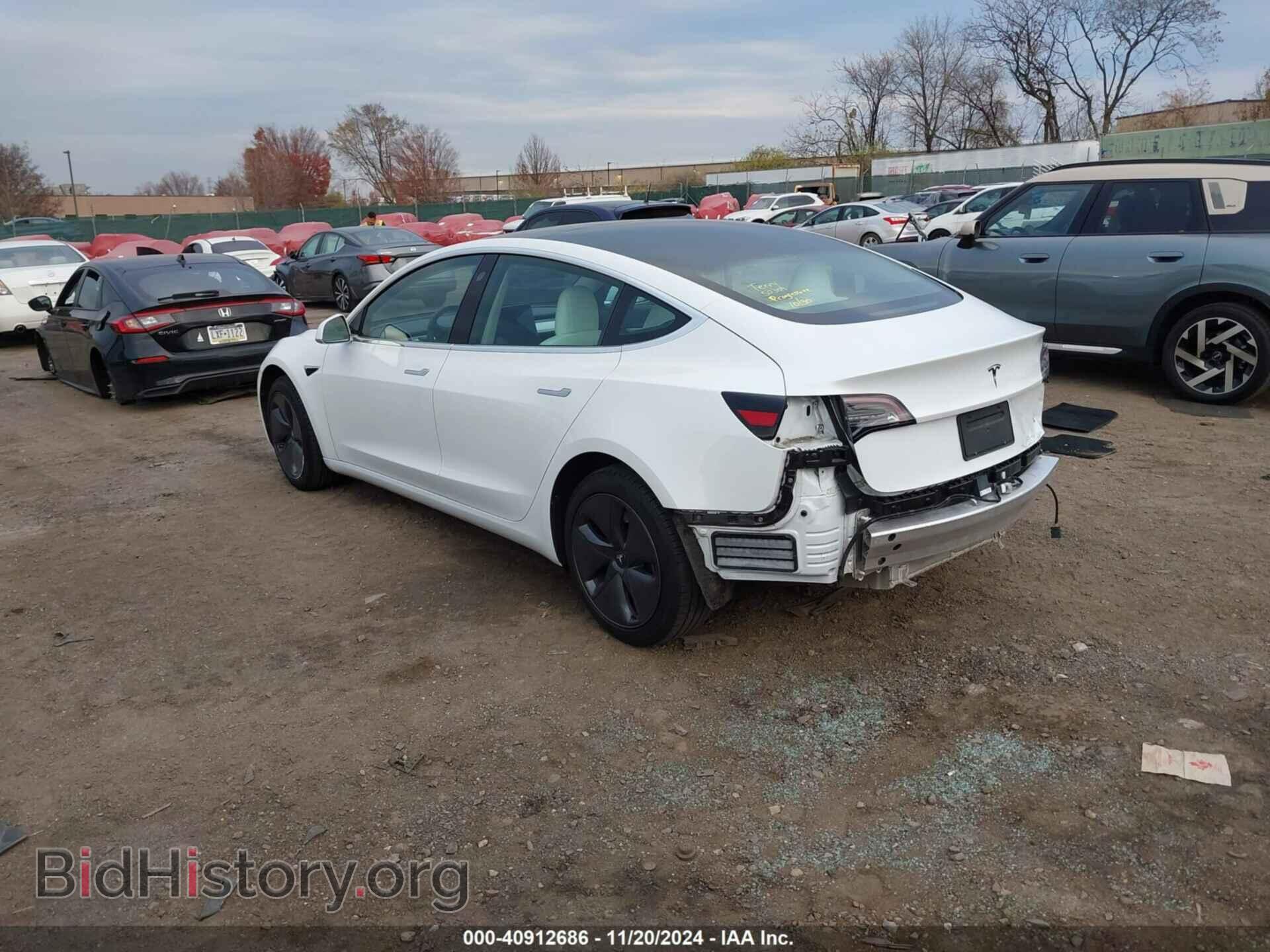 2019 TESLA MODEL 3 - VIN: 5YJ3E1EAXKF486455 - Фото 3