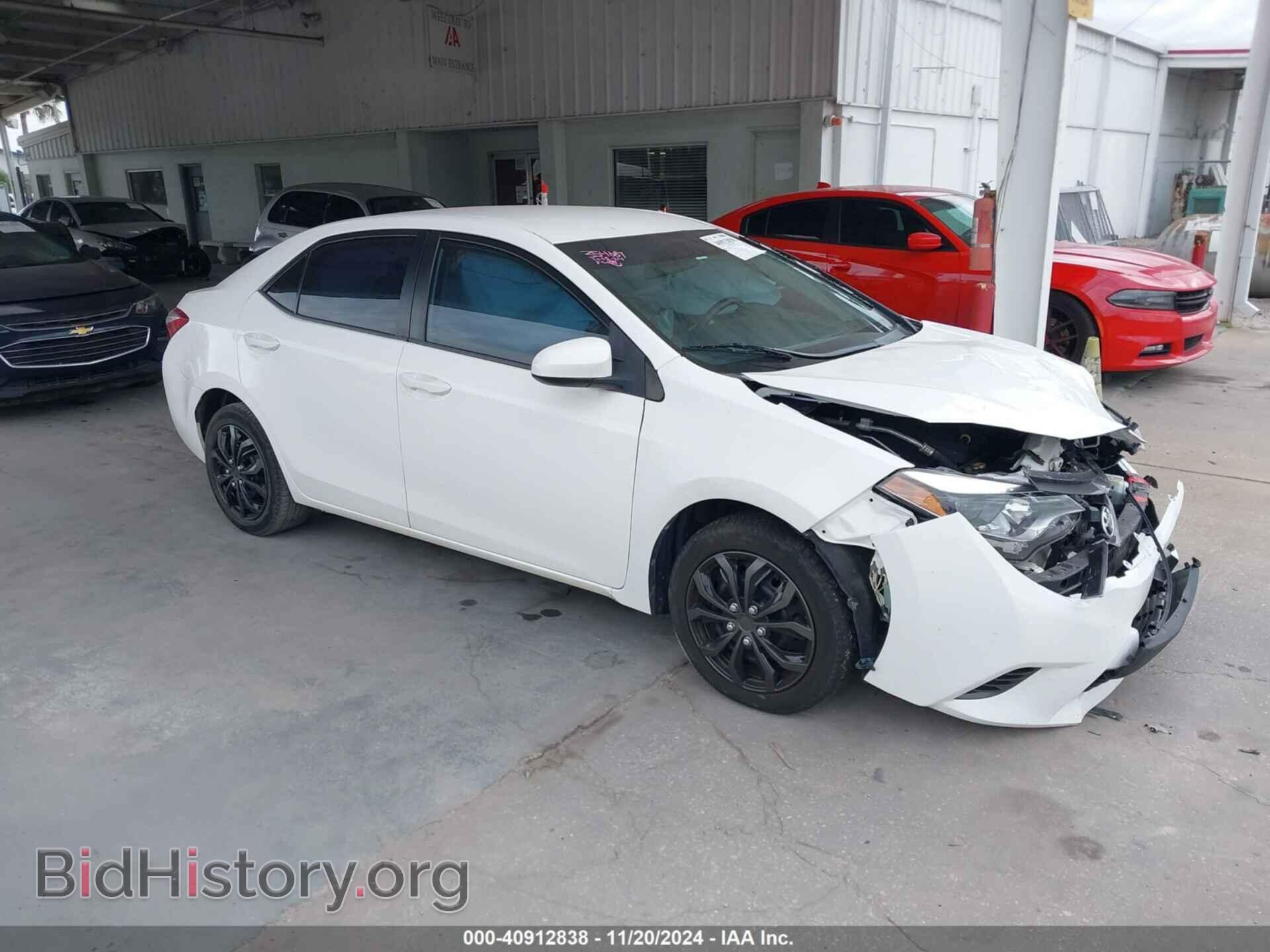 Photo 5YFBURHE2GP399513 - TOYOTA COROLLA 2016