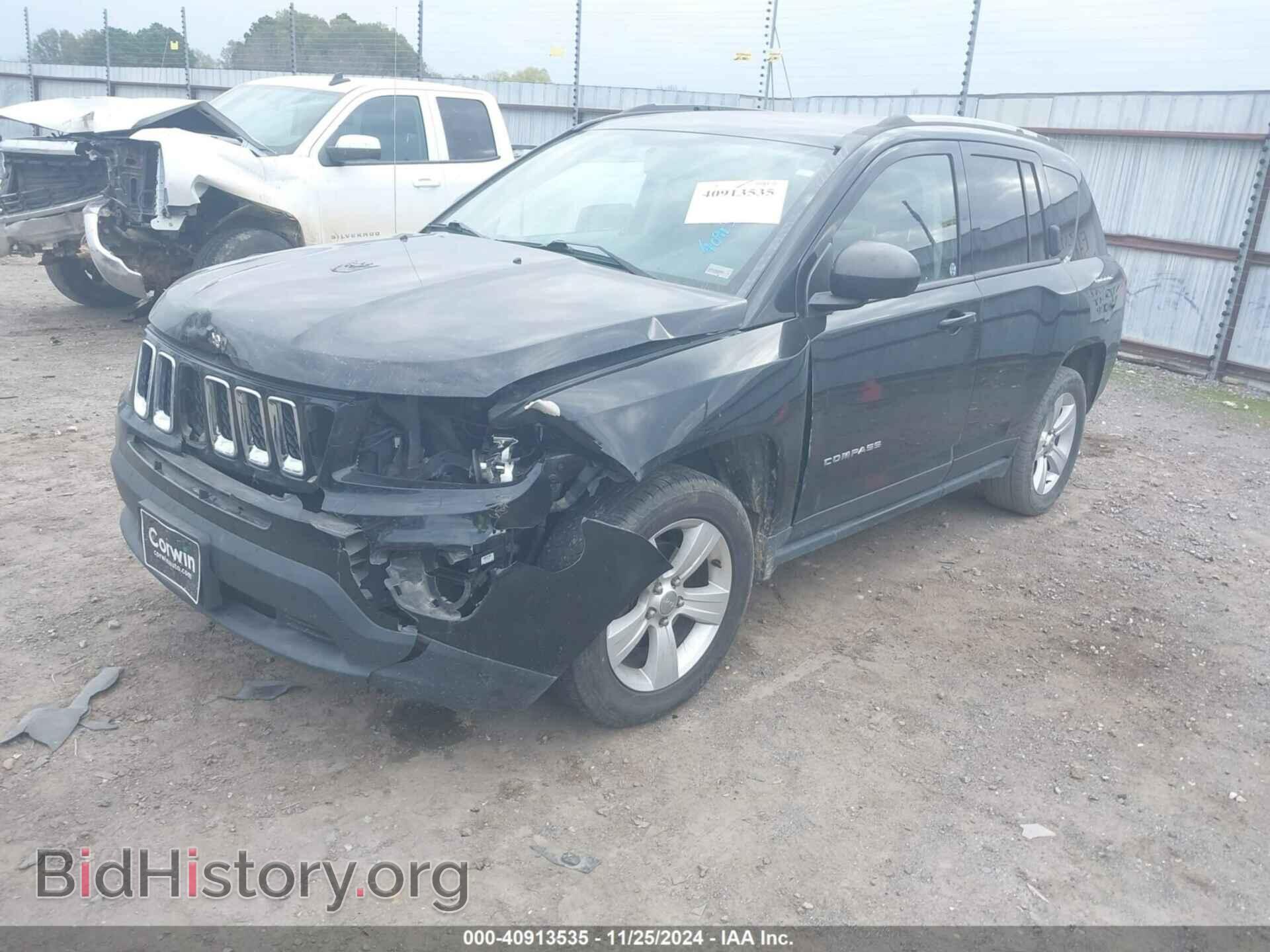 2016 JEEP COMPASS - VIN: 1C4NJCBA0GD611885 - Фото 2