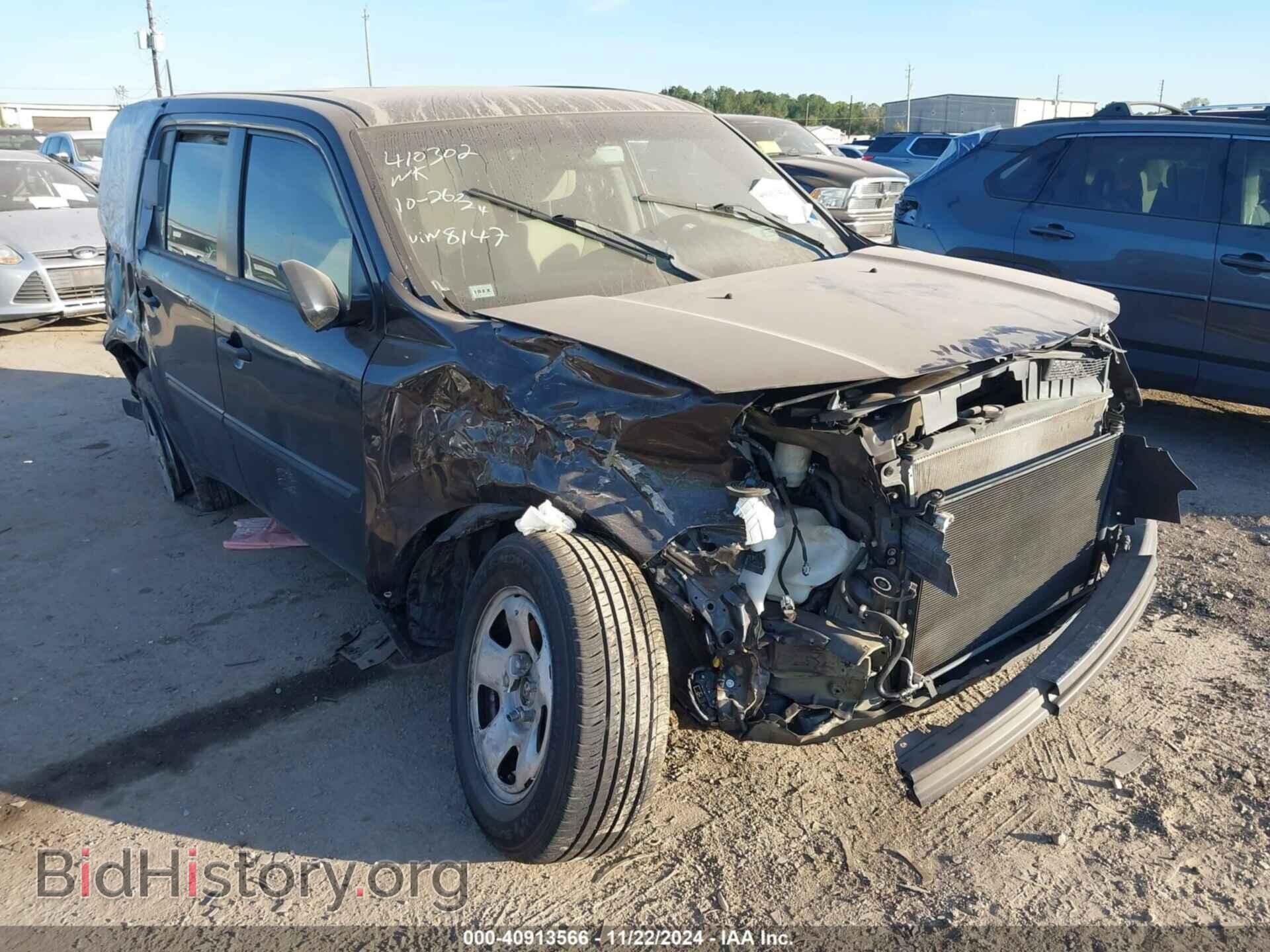 Фотография 5FNYF3H24CB008147 - HONDA PILOT 2012