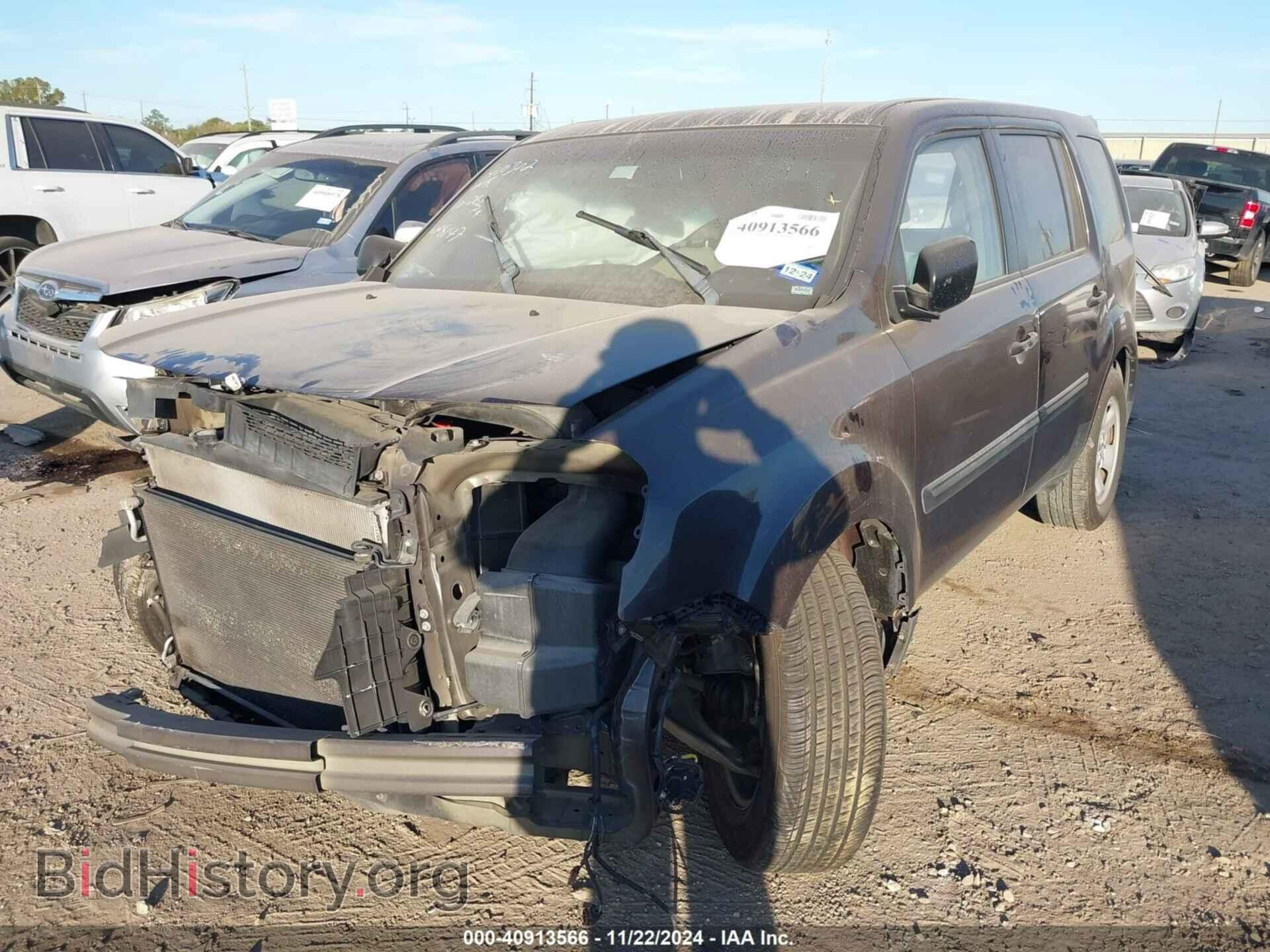 2012 HONDA PILOT - VIN: 5FNYF3H24CB008147 - Фото 2