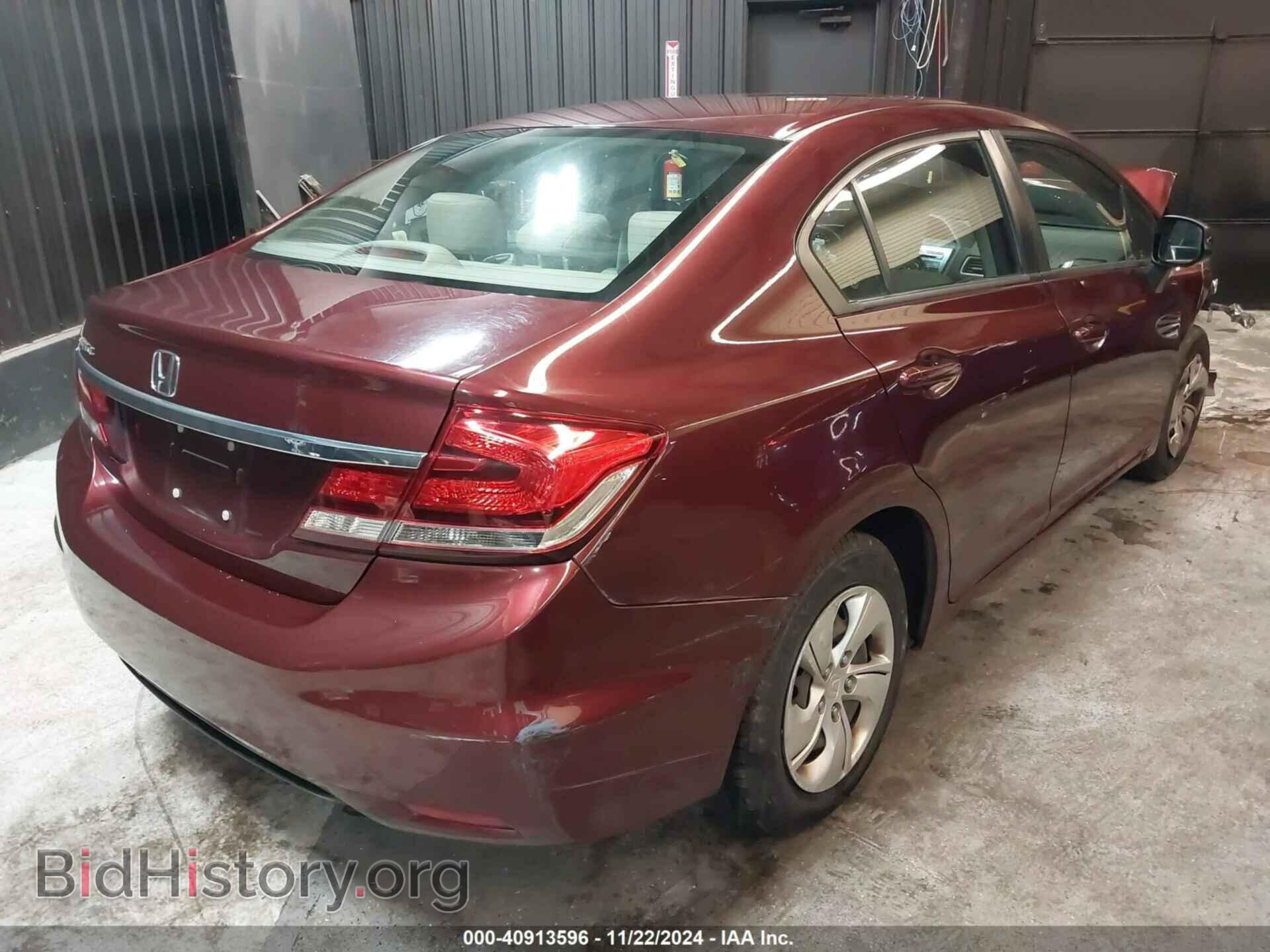 2013 HONDA CIVIC - VIN: 19XFB2F56DE280801 - Фото 4