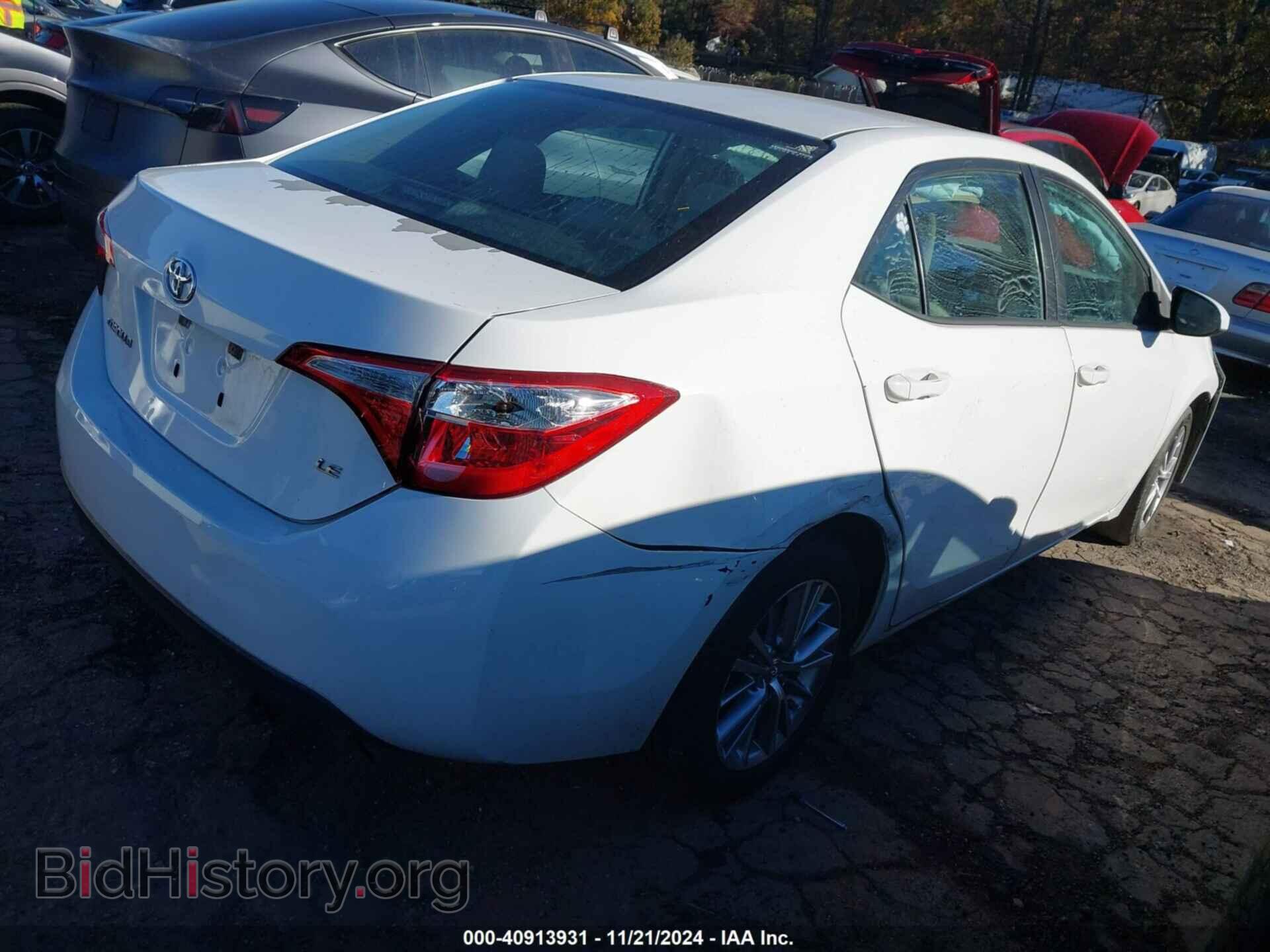 2015 TOYOTA COROLLA - VIN: 5YFBURHE2FP352531 - Фото 4