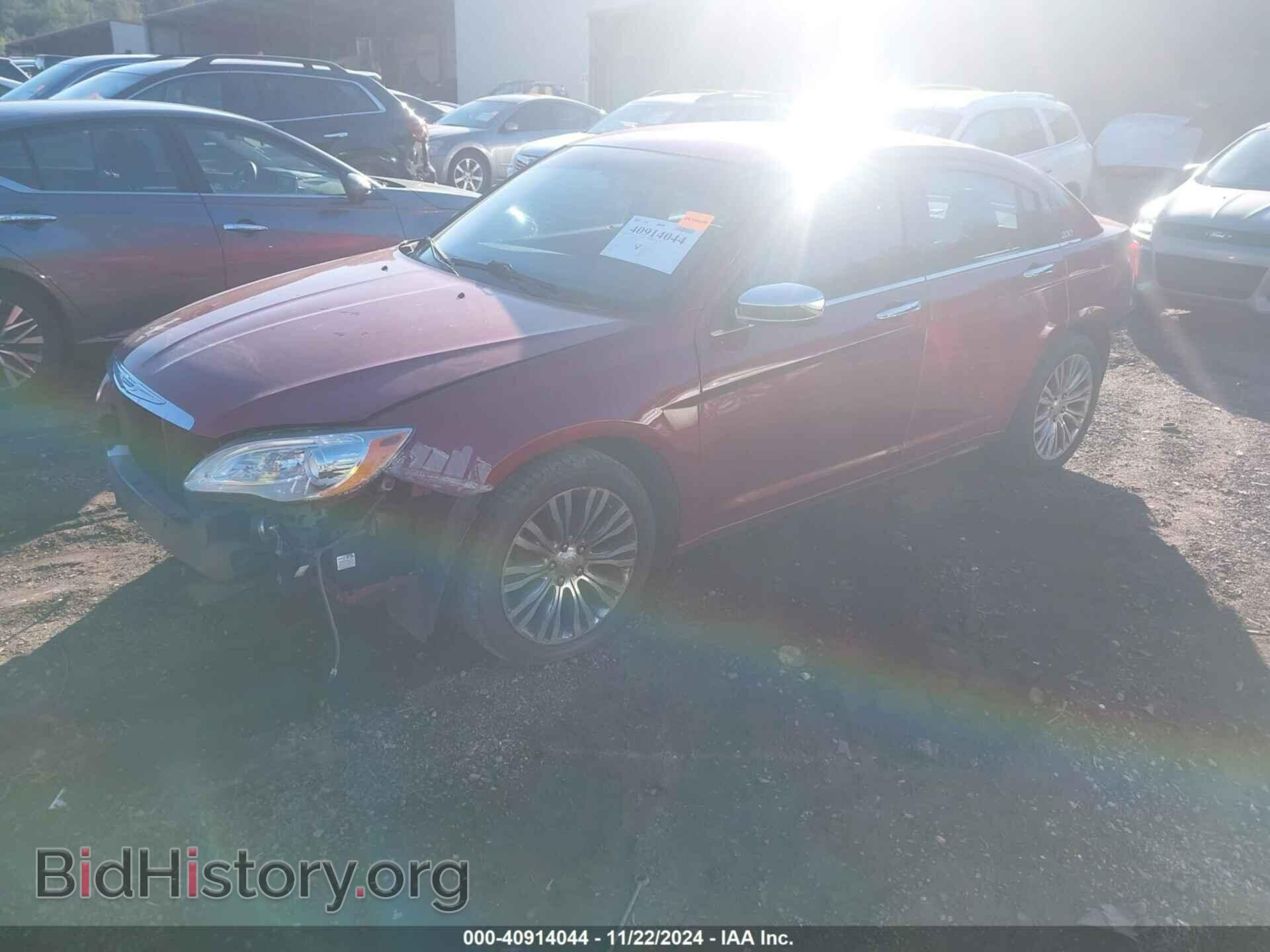 2012 CHRYSLER 200 - VIN: 1C3CCBCB5CN307429 - Фото 2