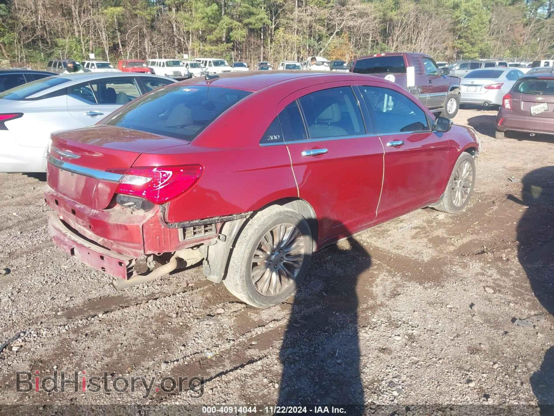 2012 CHRYSLER 200 - VIN: 1C3CCBCB5CN307429 - Фото 4