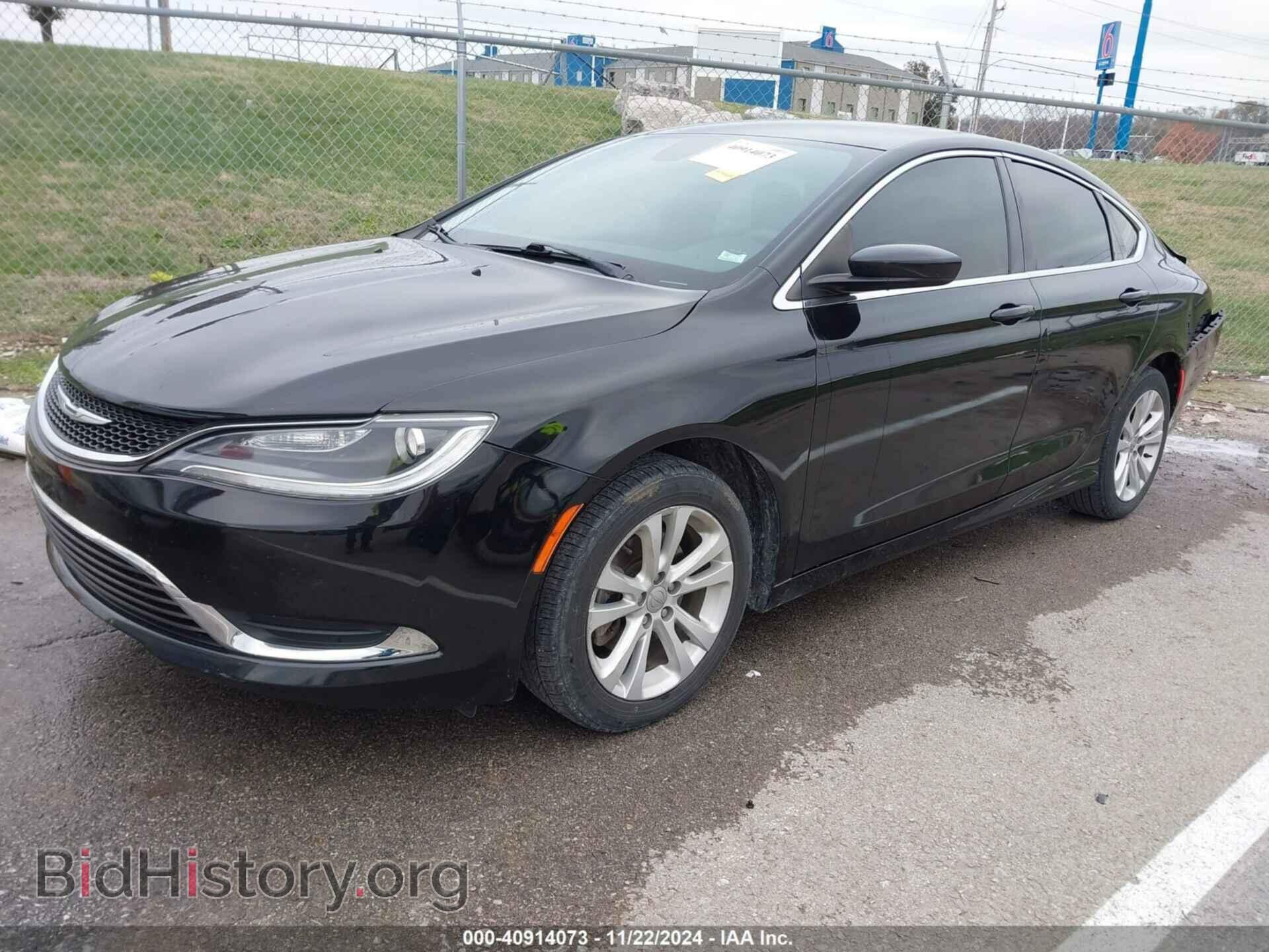 2015 CHRYSLER 200 - VIN: 1C3CCCAB6FN738343 - Фото 2