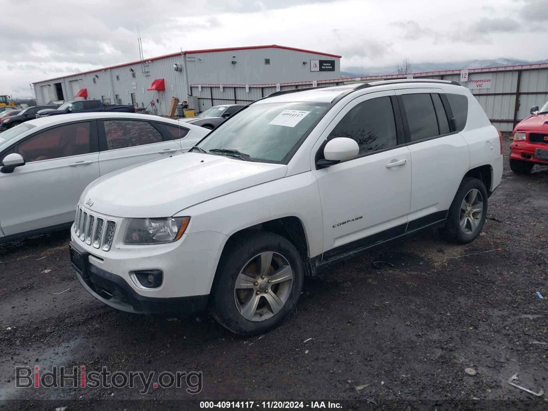 2016 JEEP COMPASS - VIN: 1C4NJDEB0GD799222 - Фото 2
