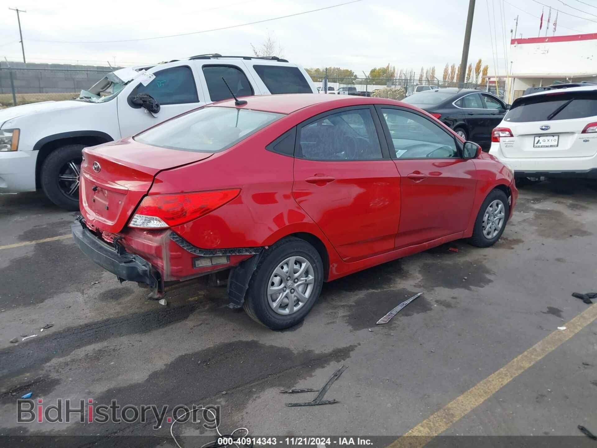 2014 HYUNDAI ACCENT - VIN: KMHCT4AE6EU714457 - Фото 4