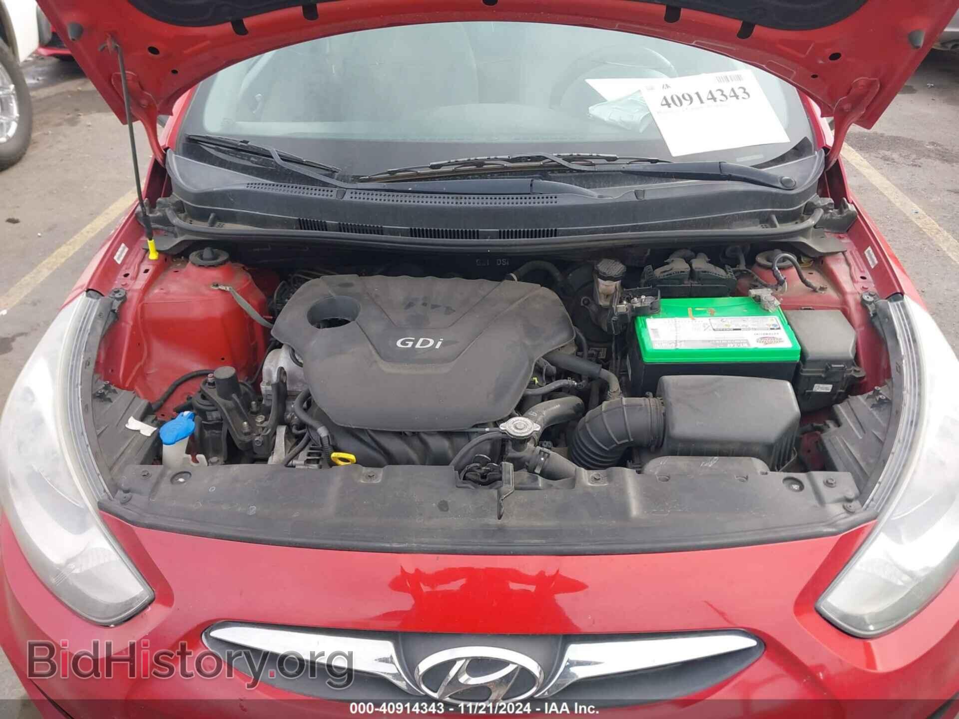 2014 HYUNDAI ACCENT - VIN: KMHCT4AE6EU714457 - Фото 10