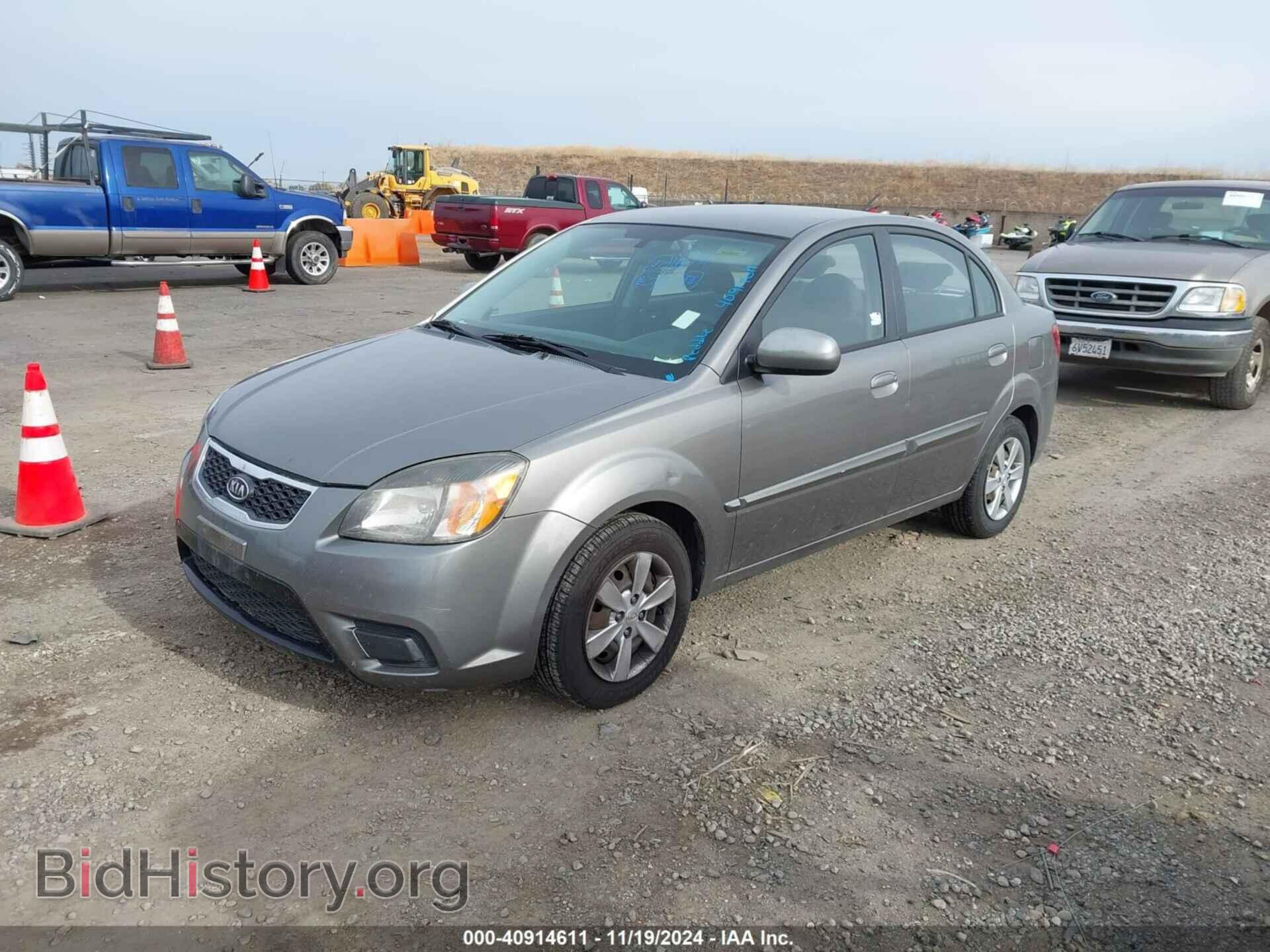 2011 KIA RIO - VIN: KNADH4A32B6850283 - Фото 2