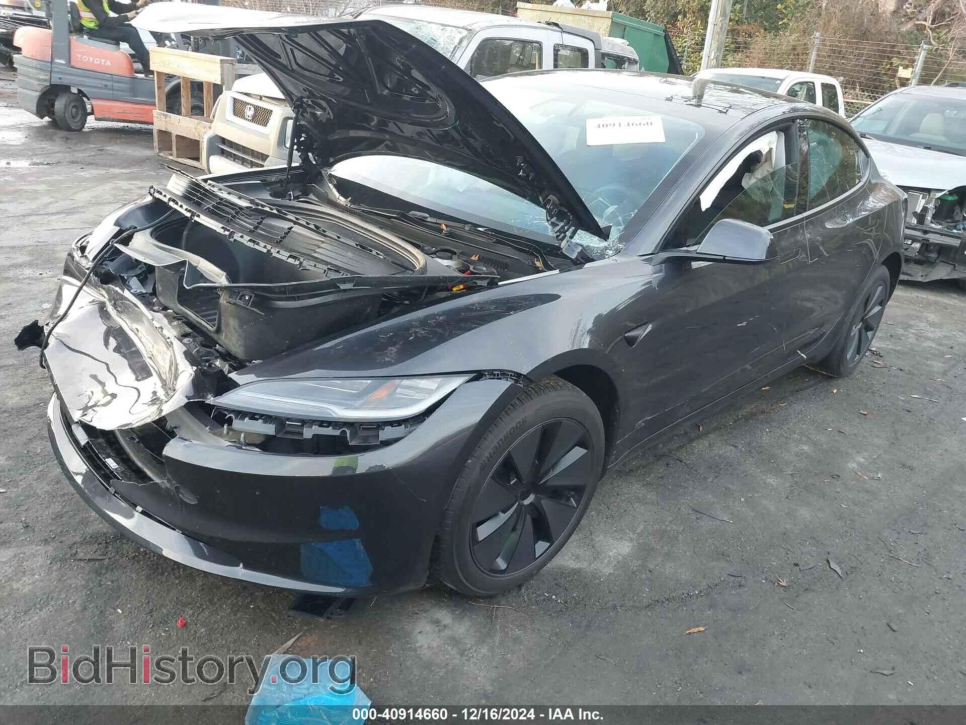 2024 TESLA MODEL 3 - VIN: 5YJ3E1EB5RF832446 - Фото 2