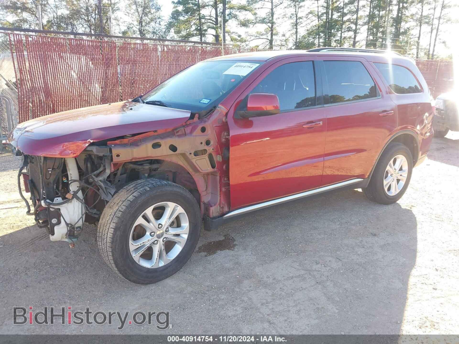 2013 DODGE DURANGO - VIN: 1C4RDHAGXDC527344 - Photo 2
