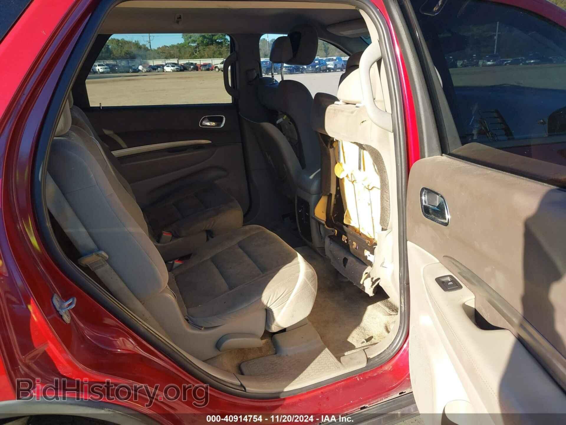 2013 DODGE DURANGO - VIN: 1C4RDHAGXDC527344 - Photo 8