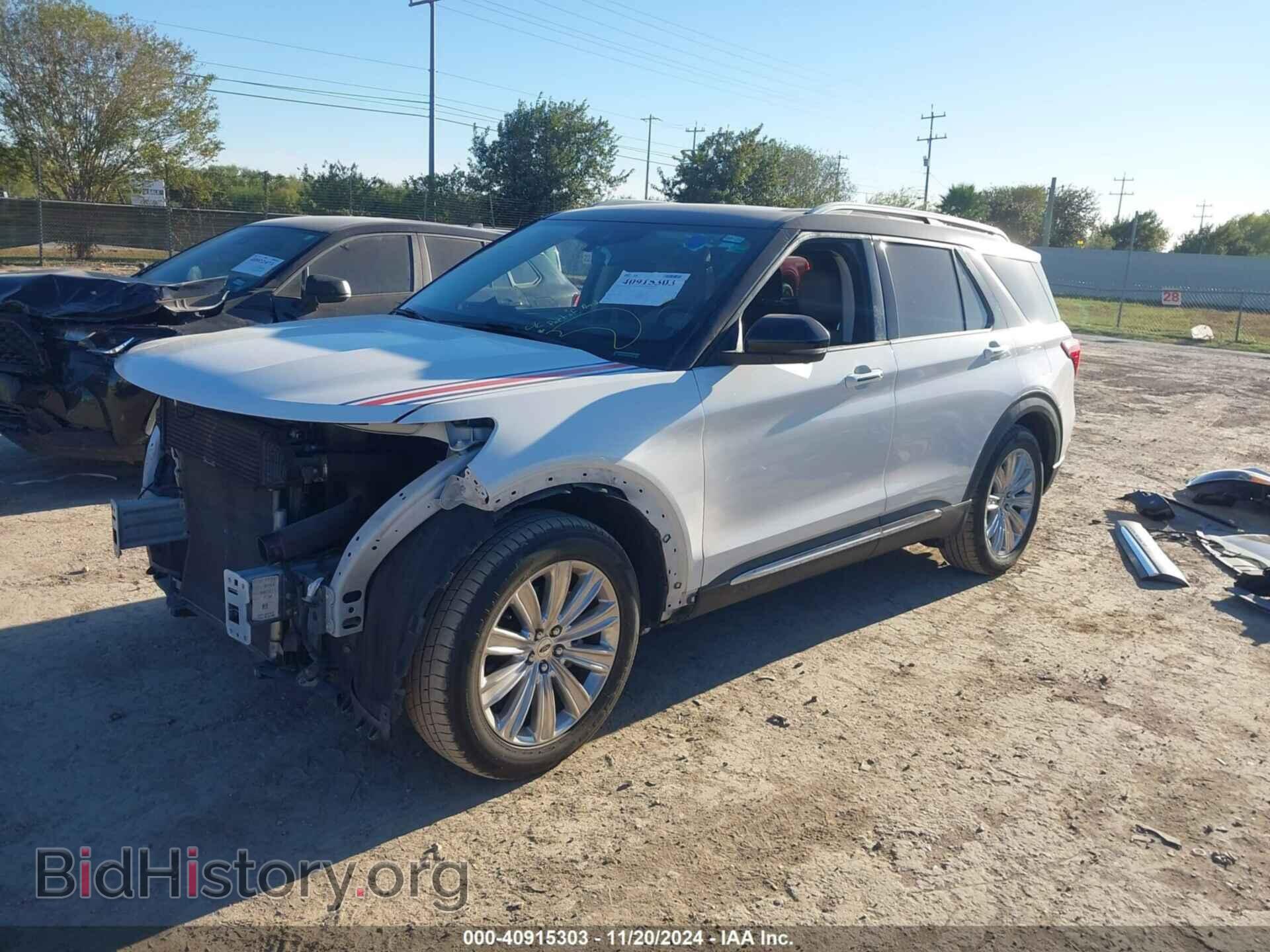 2020 FORD EXPLORER - VIN: 1FMSK7FH0LGA02668 - Фото 2