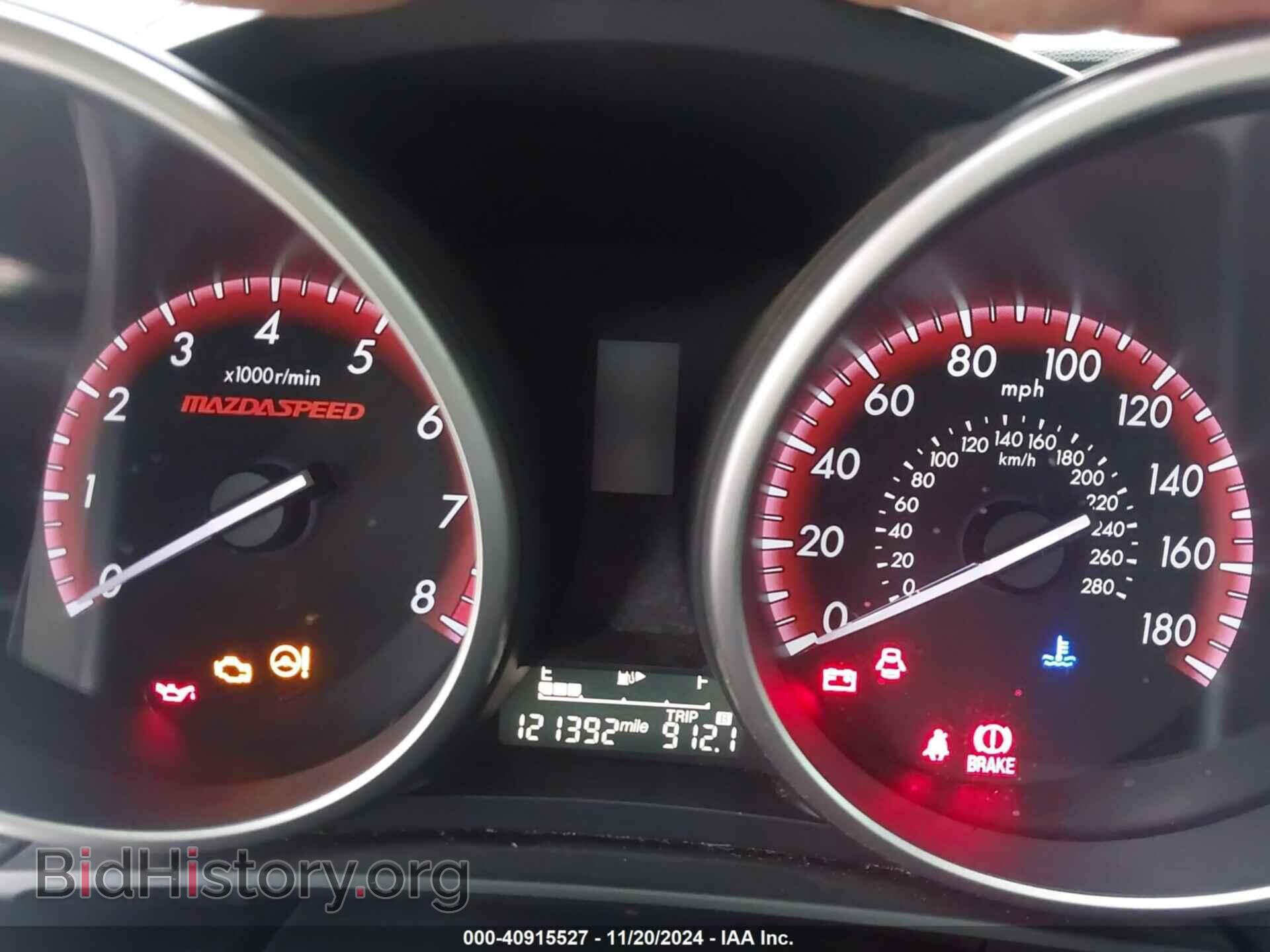 2013 MAZDA MAZDASPEED3 - VIN: JM1BL1L35D1833076 - Фото 7