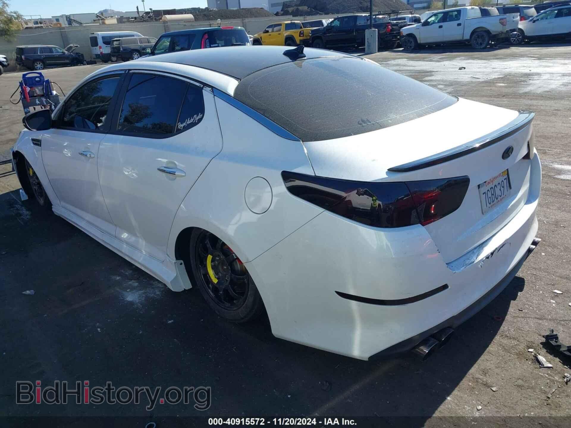 2015 KIA OPTIMA - VIN: KNAGM4A71F5546630 - Фото 3