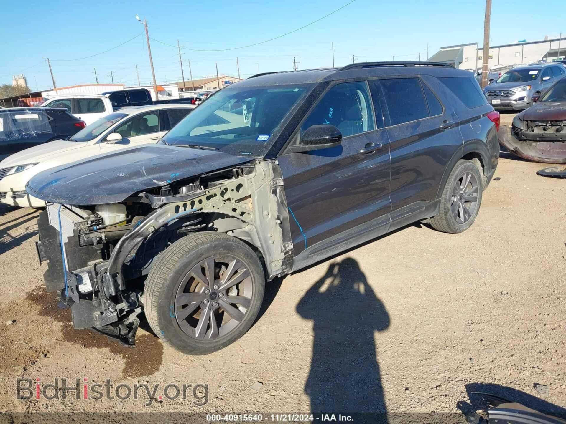 2022 FORD EXPLORER - VIN: 1FMSK7DH0NGA10906 - Фото 2