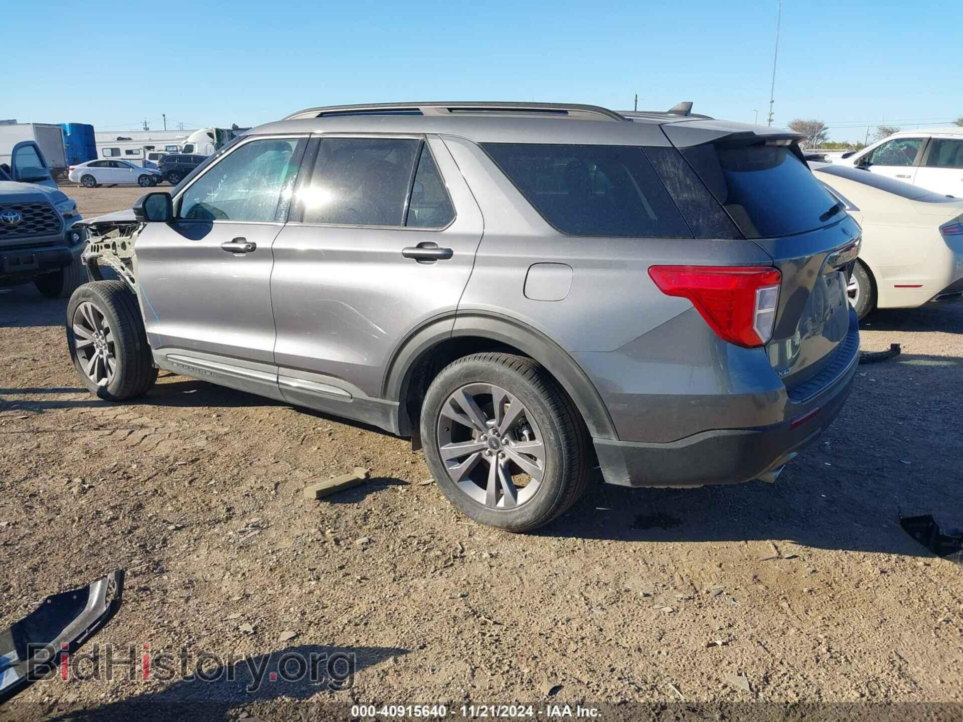 2022 FORD EXPLORER - VIN: 1FMSK7DH0NGA10906 - Фото 3