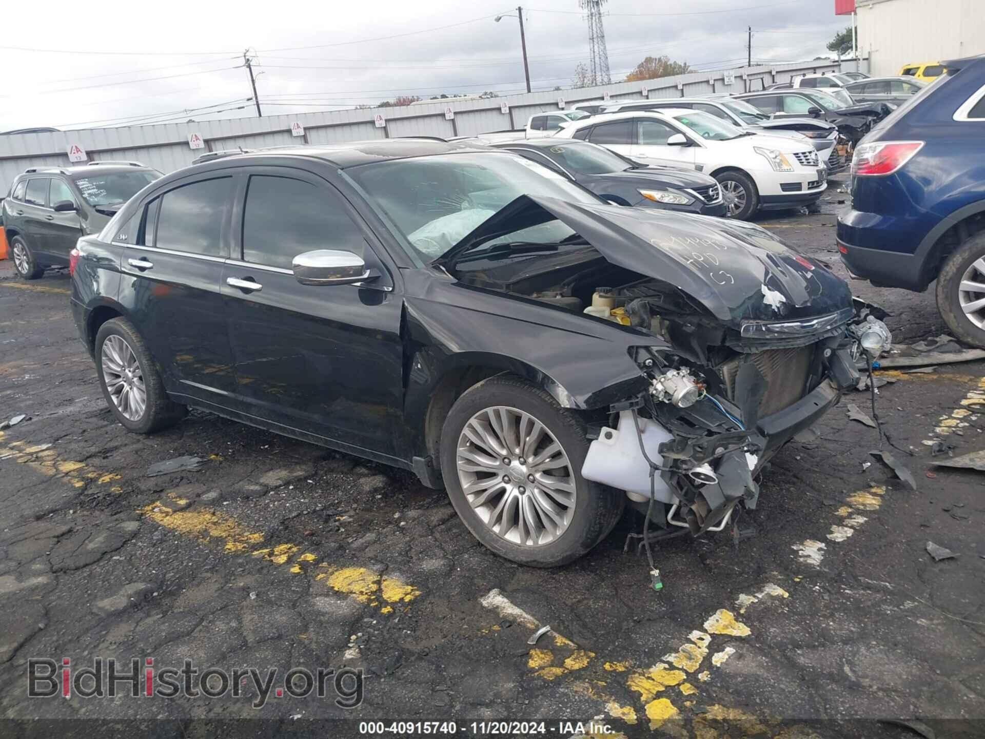 Photo 1C3CCBCB3CN284278 - CHRYSLER 200 2012