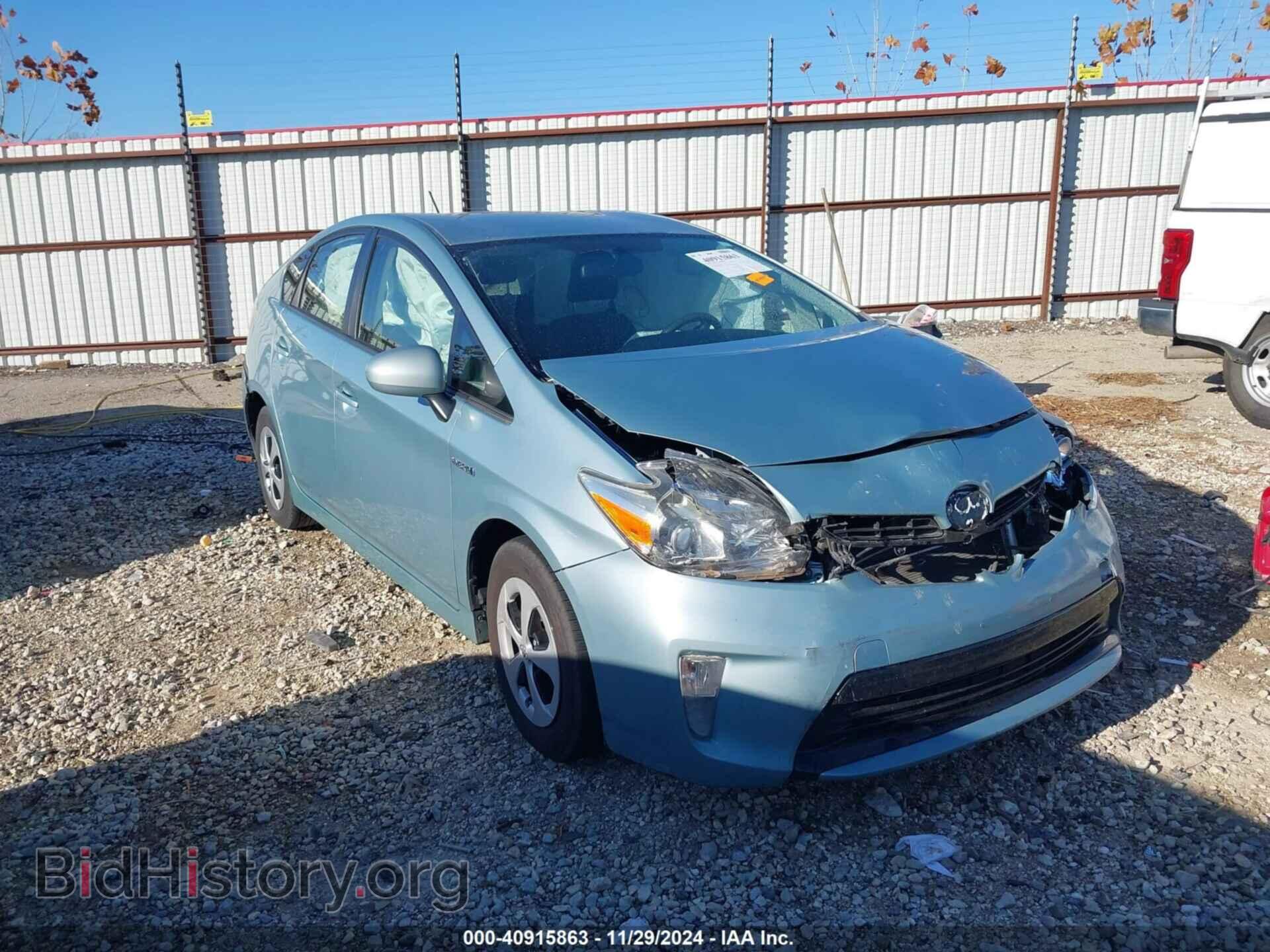 Photo JTDKN3DUXF1929429 - TOYOTA PRIUS 2015