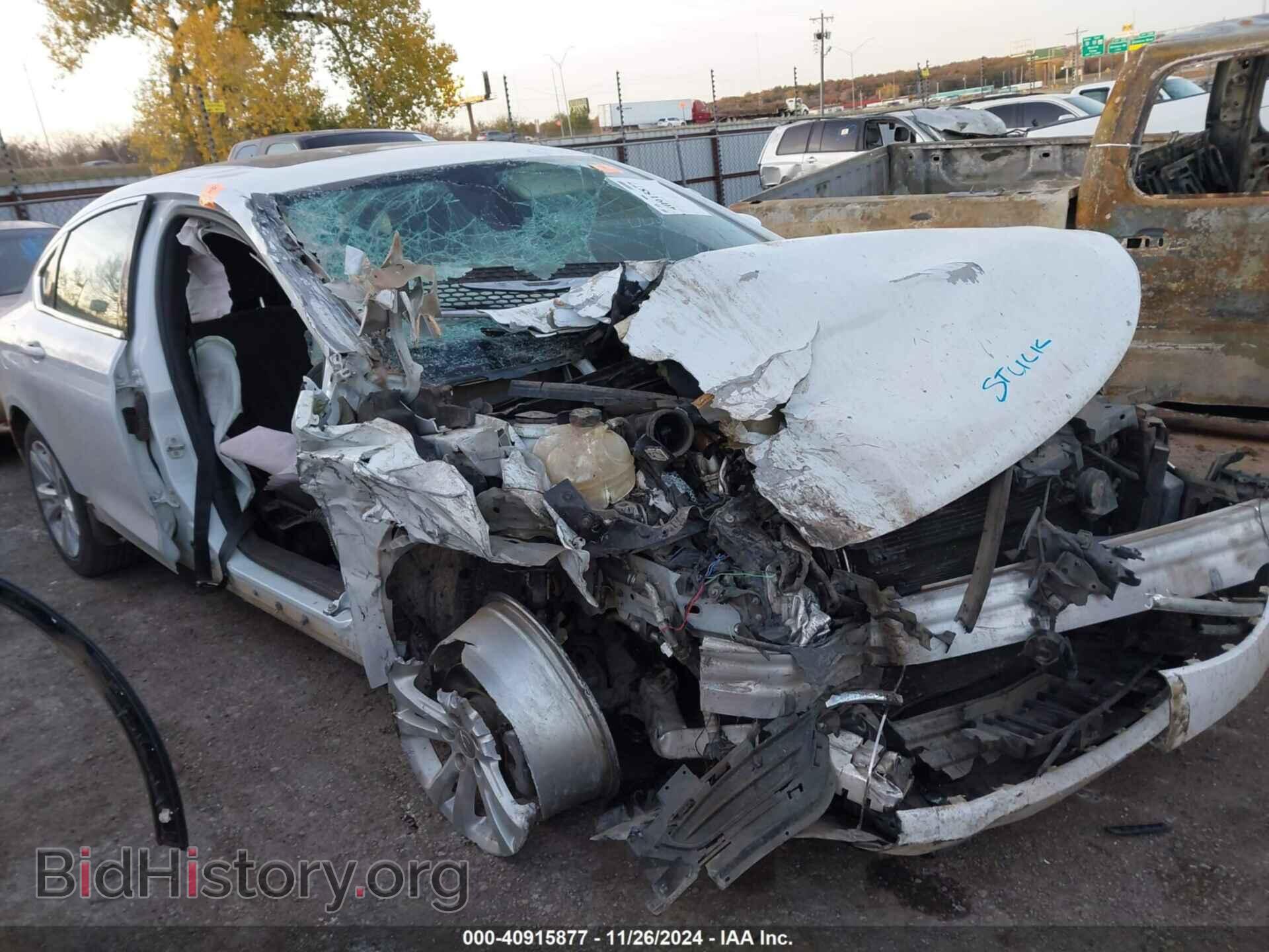 Фотография 1C3CCCABXGN174424 - CHRYSLER 200 2016