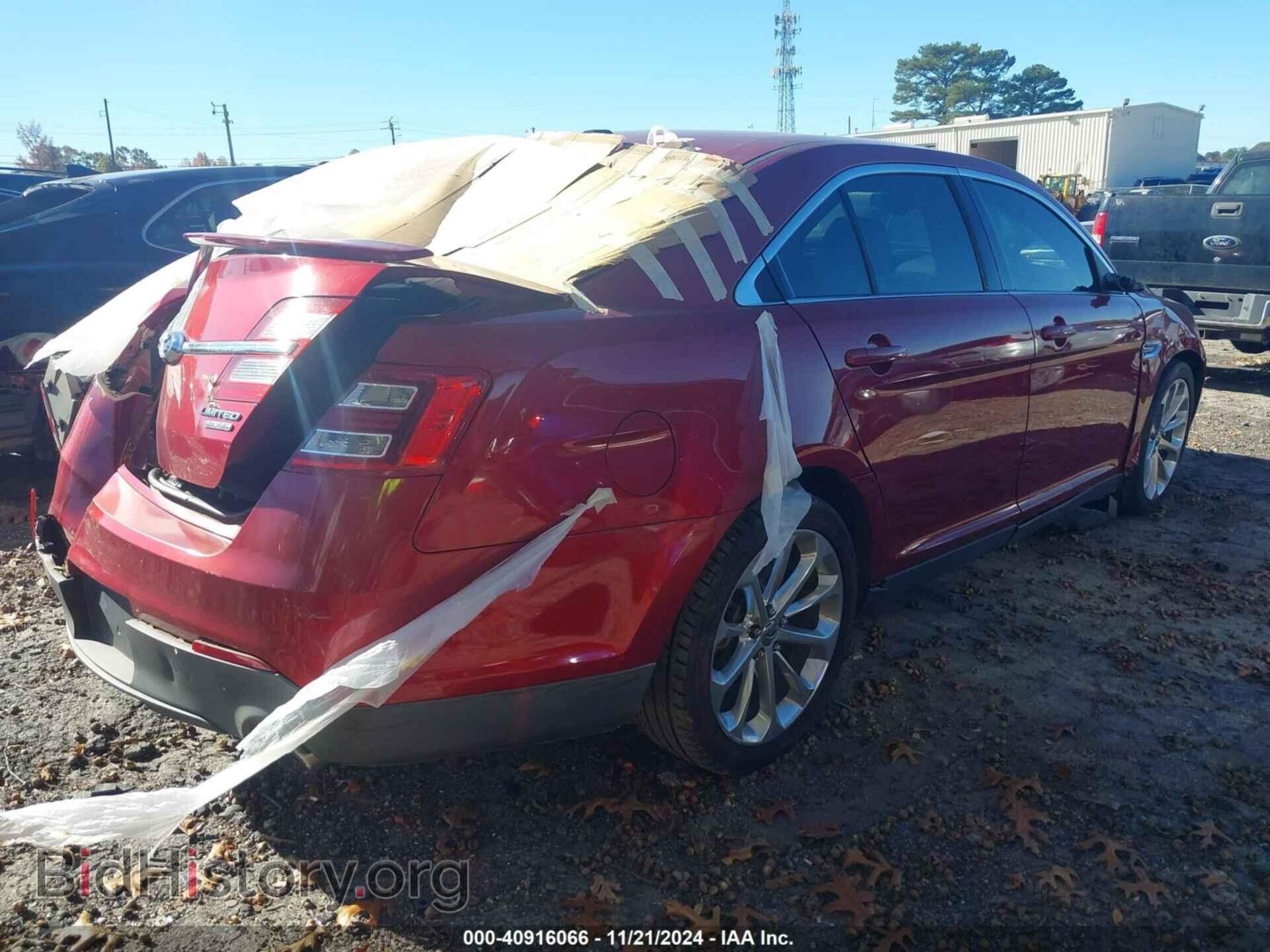 2013 FORD TAURUS - VIN: 1FAHP2F8XDG173602 - Фото 4