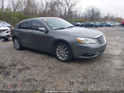 2013 Chrysler 200 TOURING, gray — VIN 1C3CCBBG9DN623933, IAAI