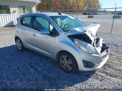 2015 Chevrolet SPARK LS Manual, silver — VIN KL8CA6S94FC715498, IAAI