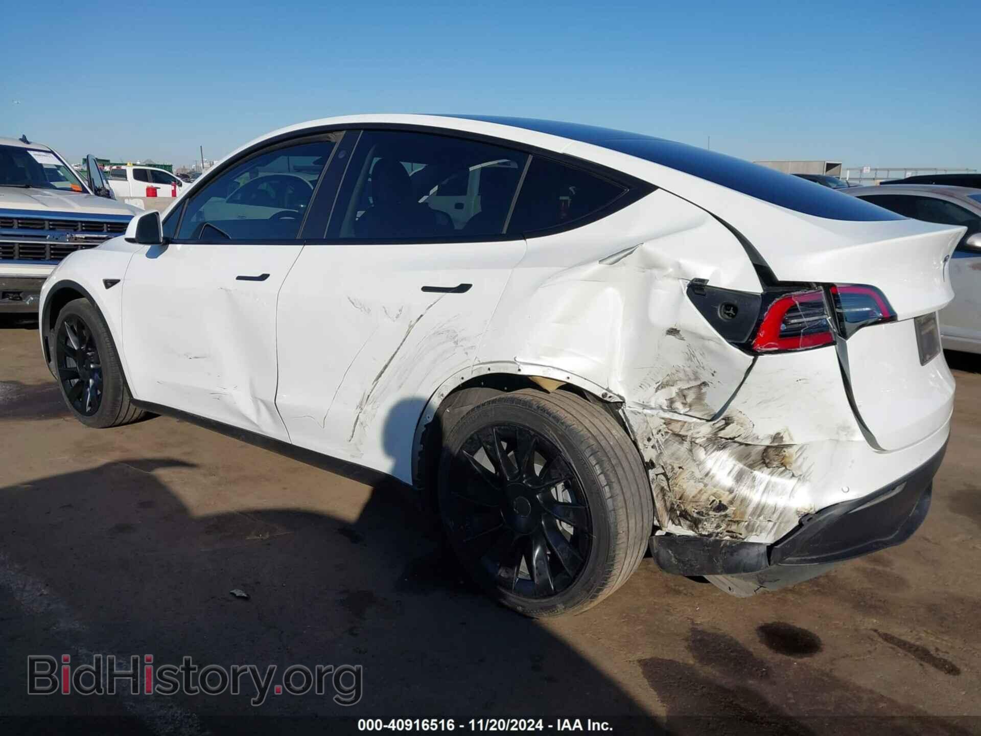 2021 TESLA MODEL Y - VIN: 5YJYGDEEXMF208209 - Фото 3