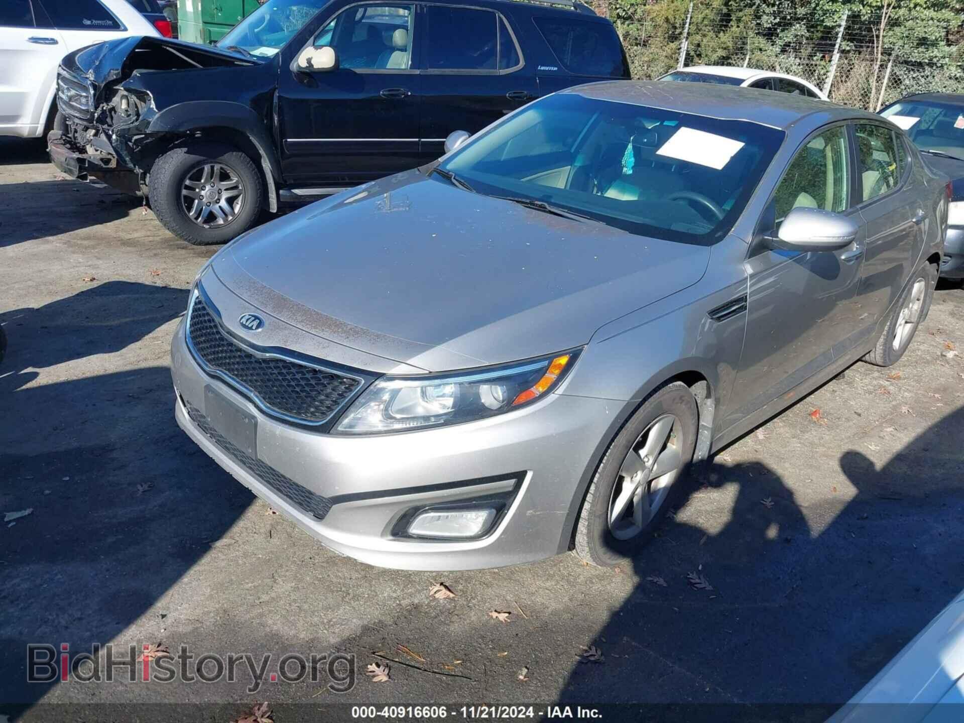 2015 KIA OPTIMA - VIN: KNAGM4A74F5530616 - Фото 2
