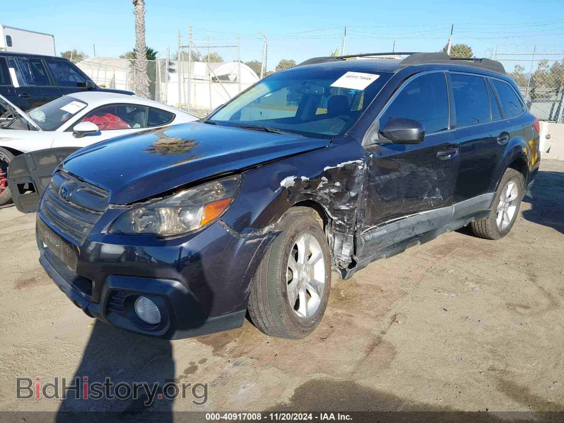 2013 SUBARU OUTBACK - VIN: 4S4BRBKC6D3310106 - Фото 2