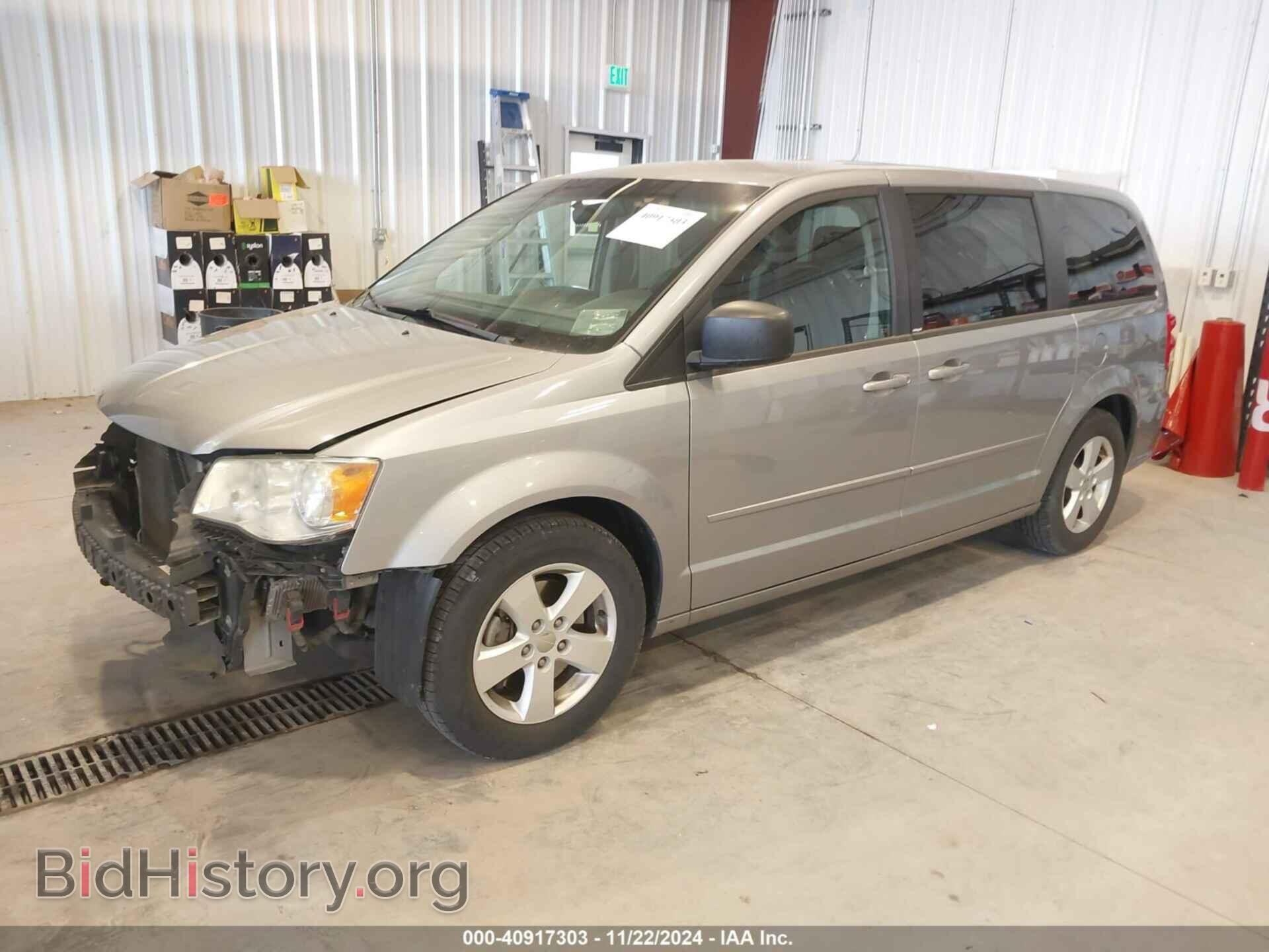 2013 DODGE GRAND CARAVAN - VIN: 2C4RDGBG9DR756355 - Фото 2