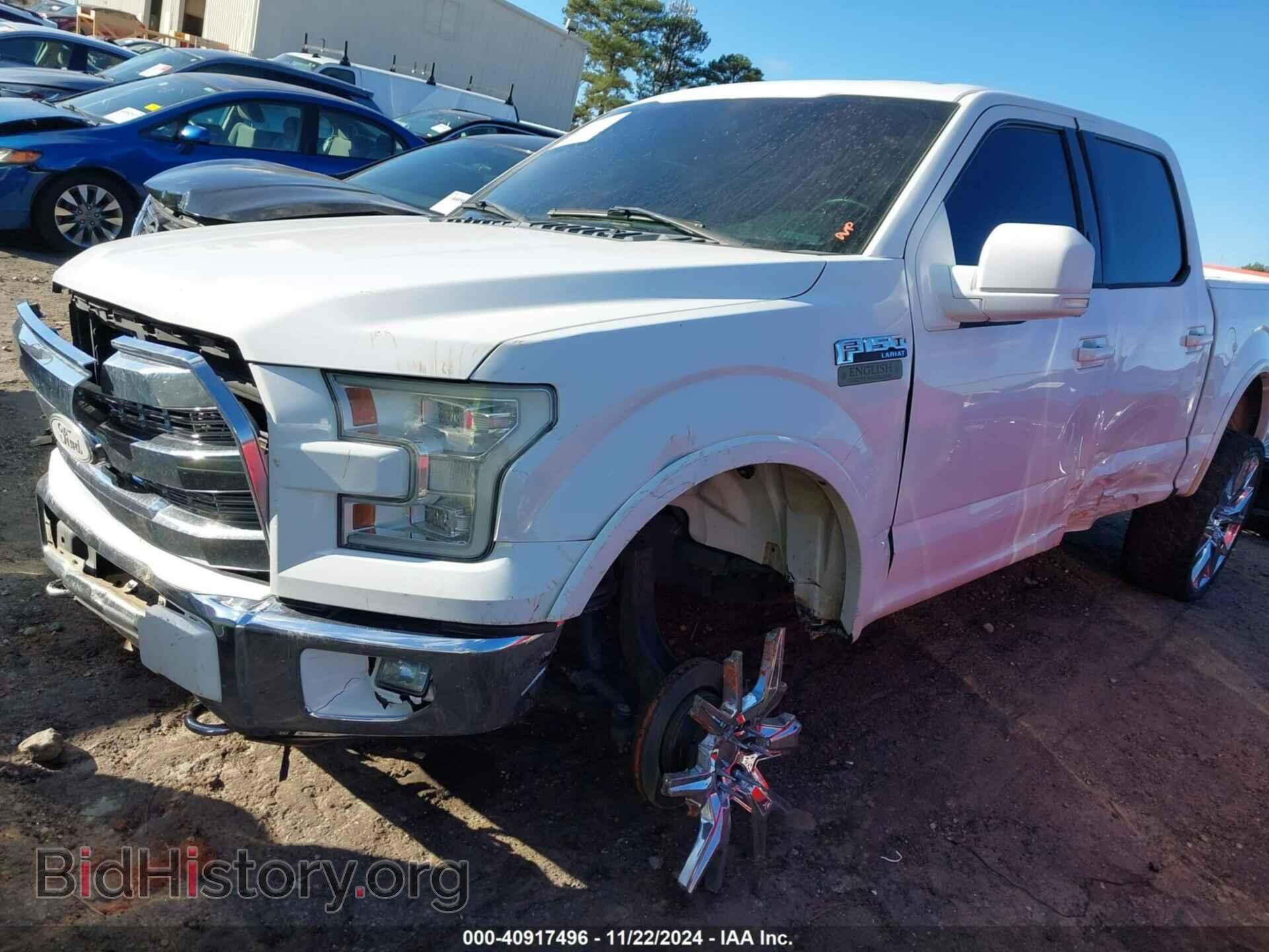 2016 FORD F-150 - VIN: 1FTEW1CF2GFB40794 - Фото 2