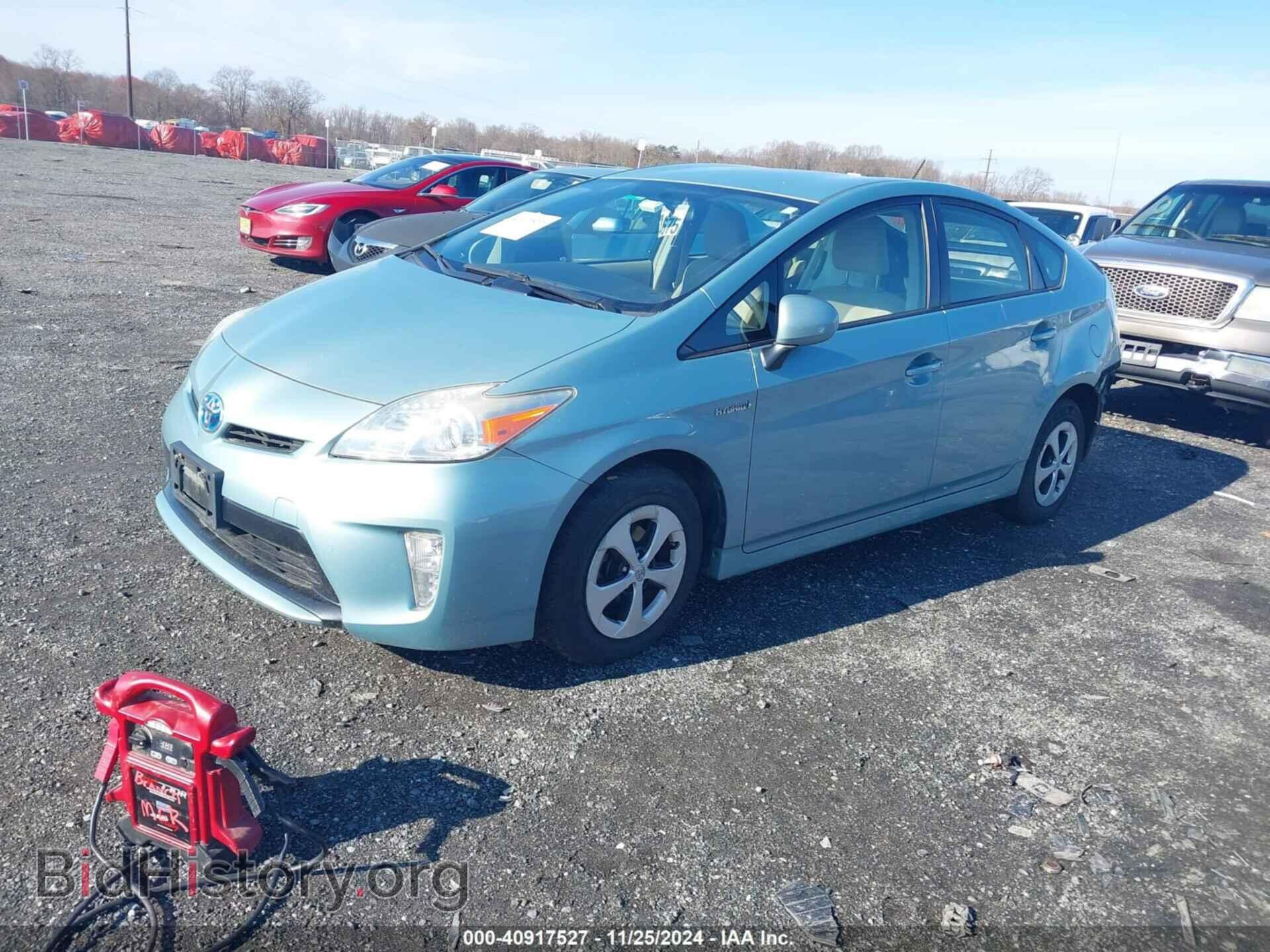 2013 TOYOTA PRIUS - VIN: JTDKN3DUXD5704160 - Фото 2