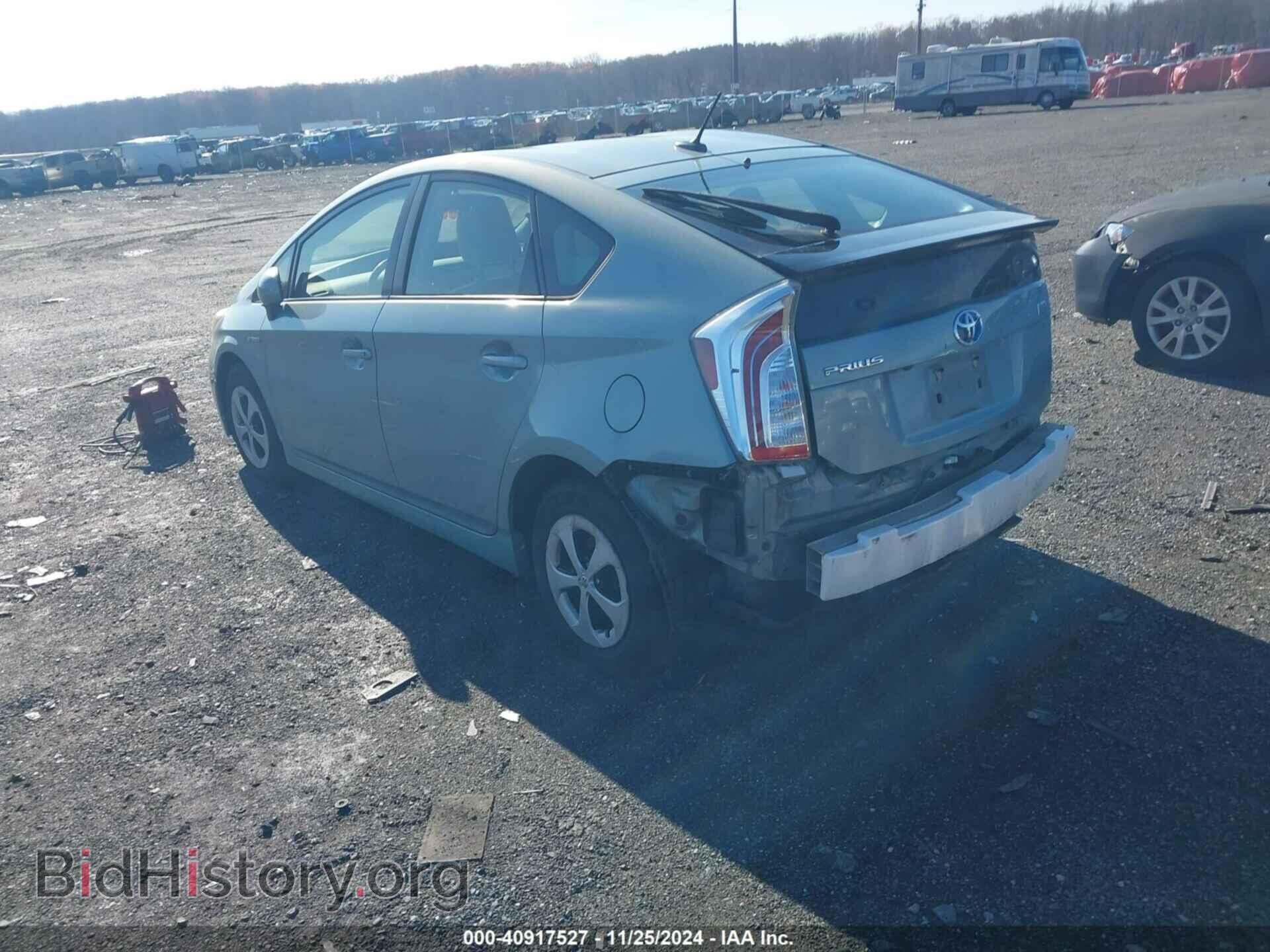 2013 TOYOTA PRIUS - VIN: JTDKN3DUXD5704160 - Фото 3