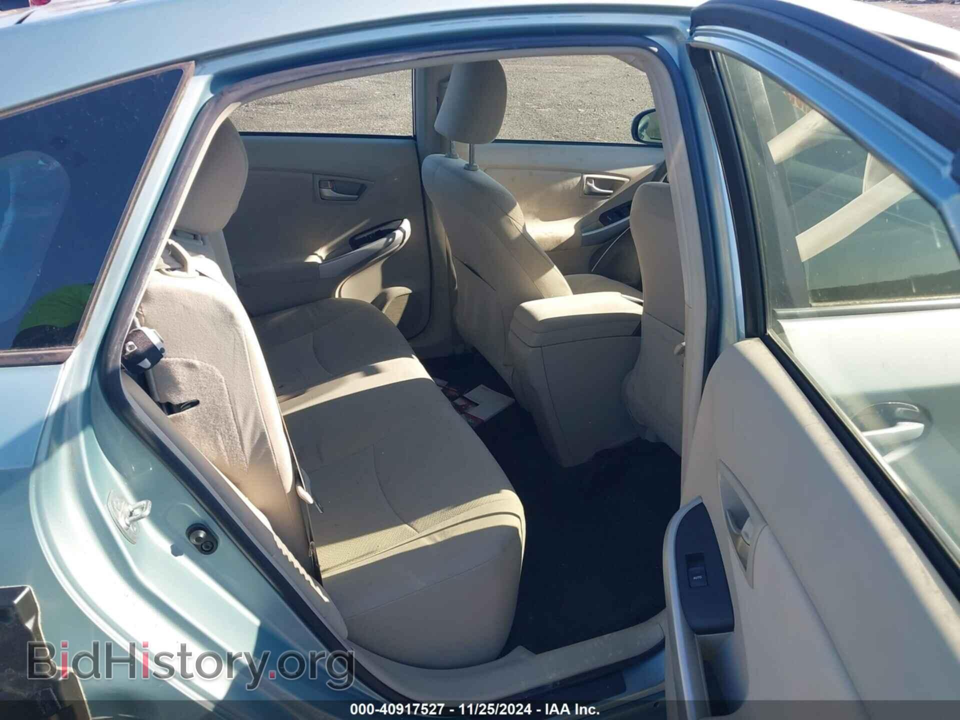 2013 TOYOTA PRIUS - VIN: JTDKN3DUXD5704160 - Фото 8