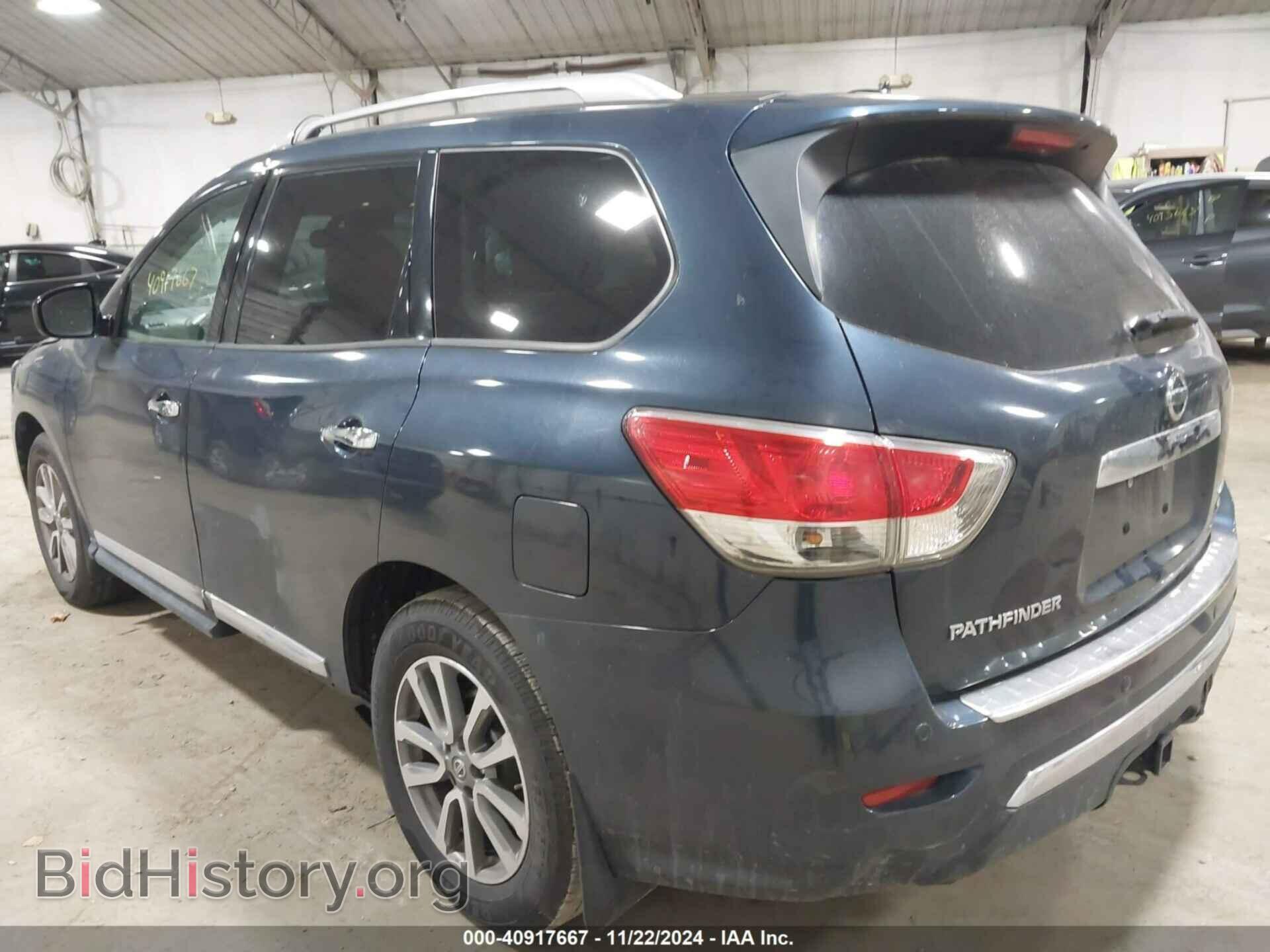2014 NISSAN PATHFINDER - VIN: 5N1AR2MMXEC728655 - Фото 3