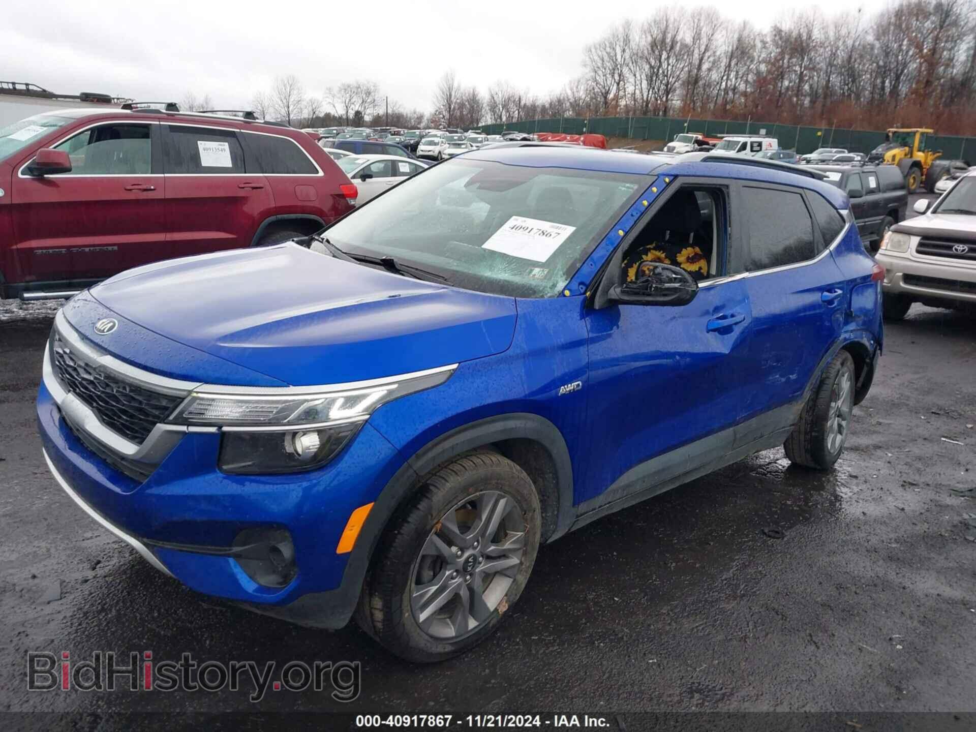 2021 KIA SELTOS - VIN: KNDEUCAA3M7140642 - Фото 2