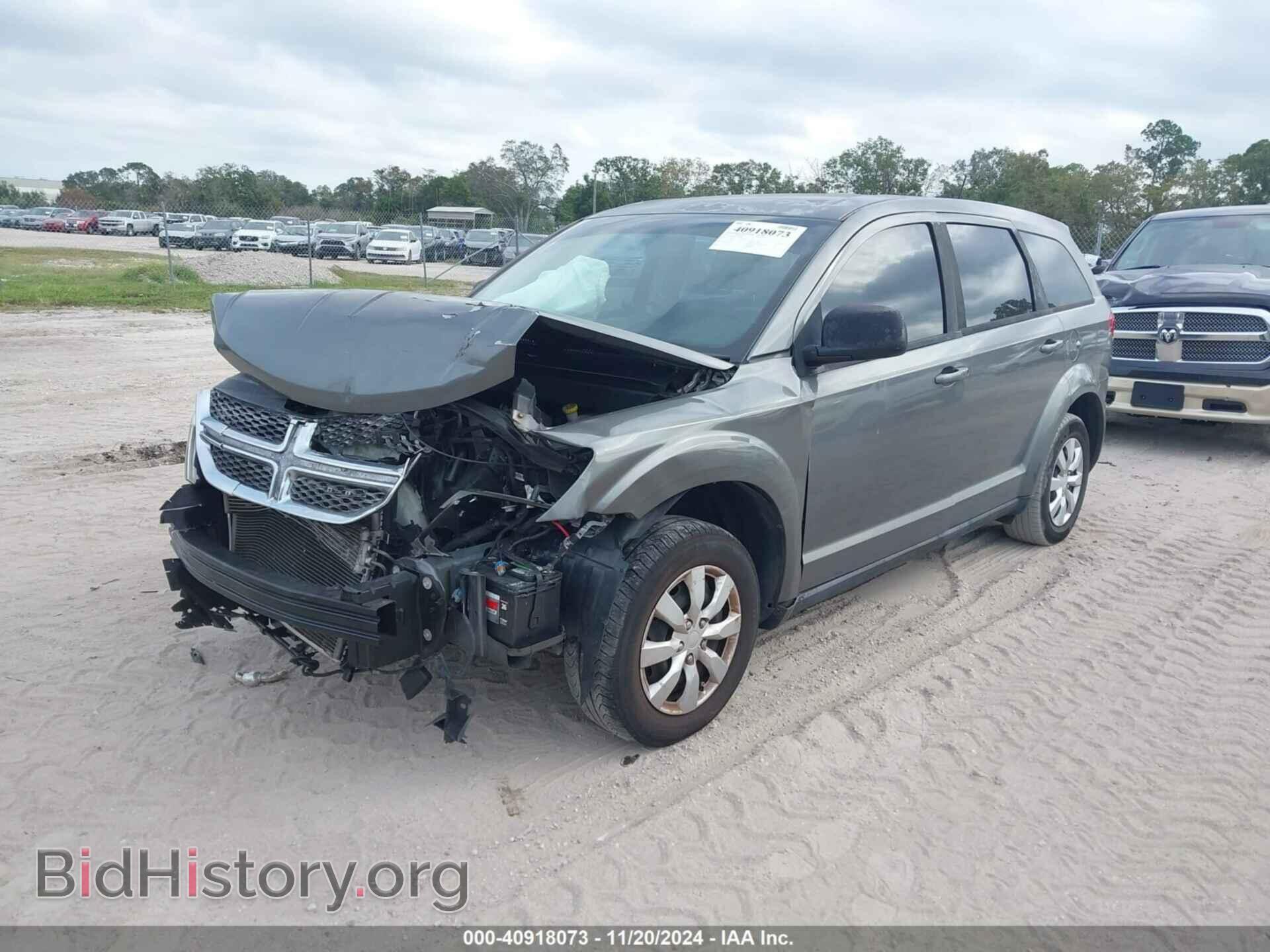 2012 DODGE JOURNEY - VIN: 3C4PDCAB4CT296426 - Фото 2
