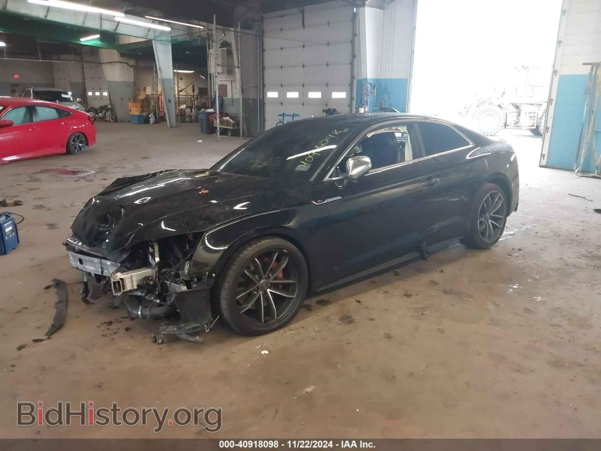 2018 AUDI S5 - VIN: WAUR4AF57JA019318 - Фото 2