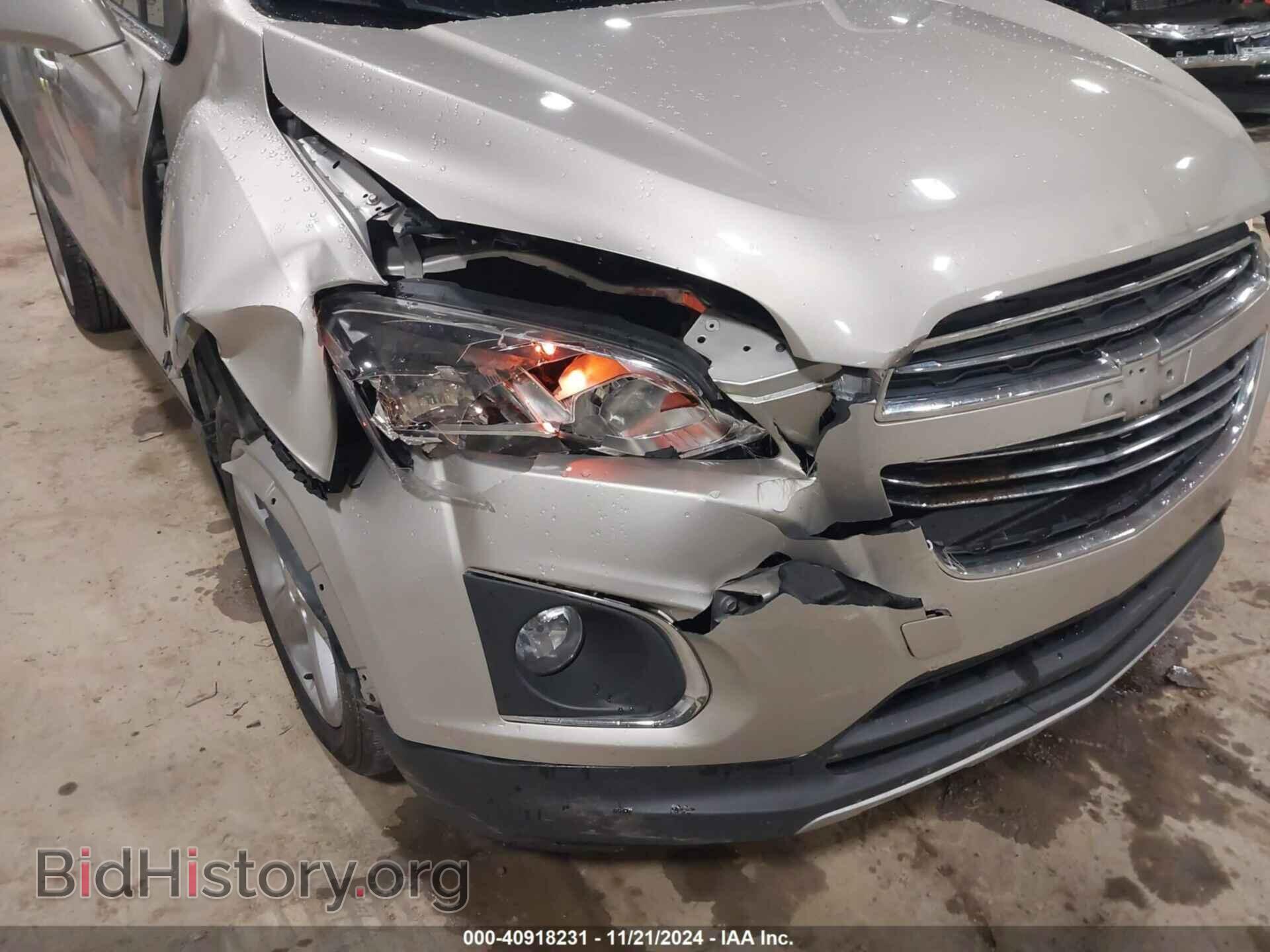 2016 CHEVROLET TRAX - VIN: 3GNCJRSB7GL138510 - Фото 6