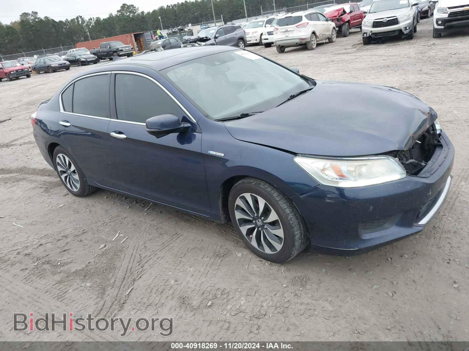 Photo 1HGCR6F77FA005694 - HONDA ACCORD HYBRID 2015